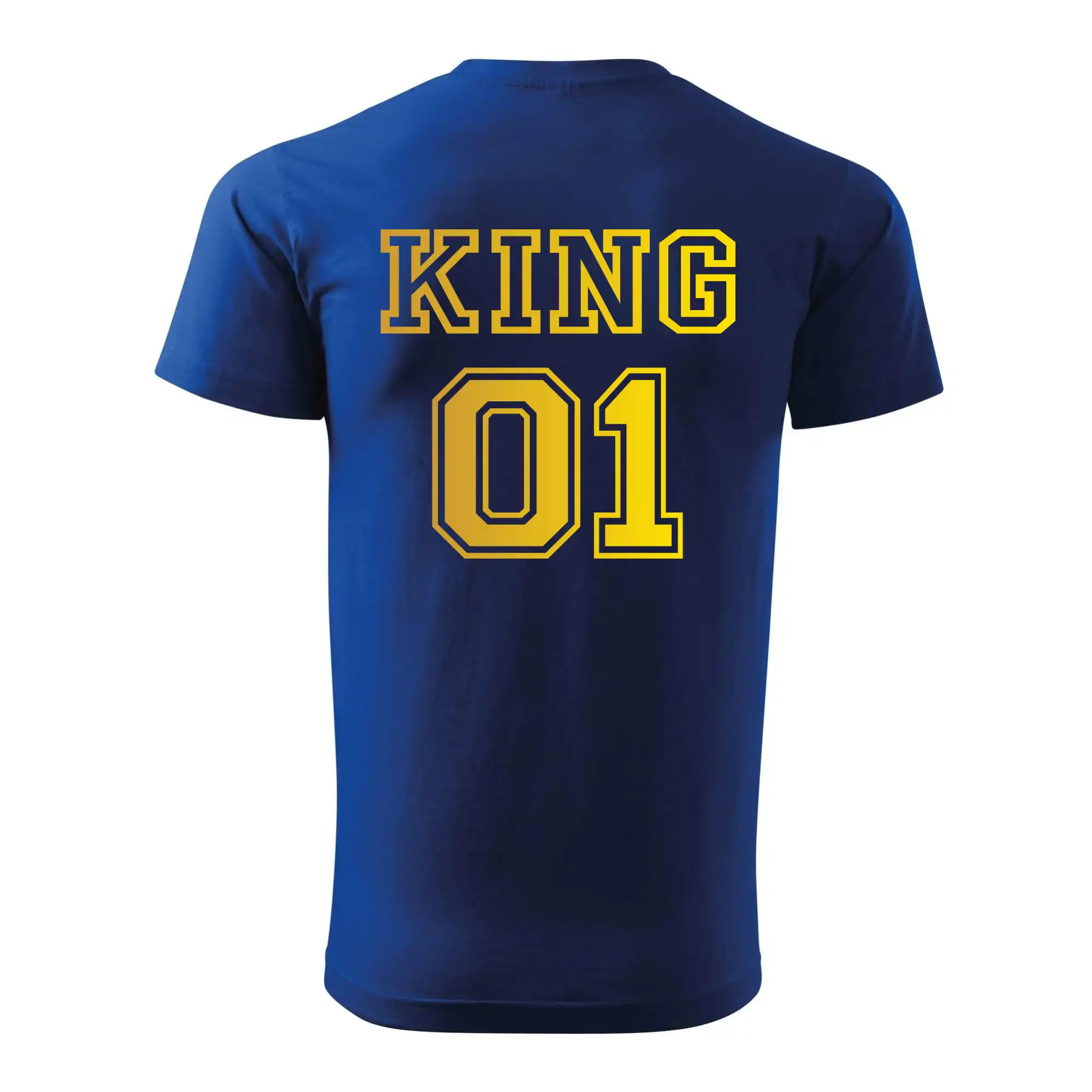 King - Queen - 01 dres - zlatý potisk