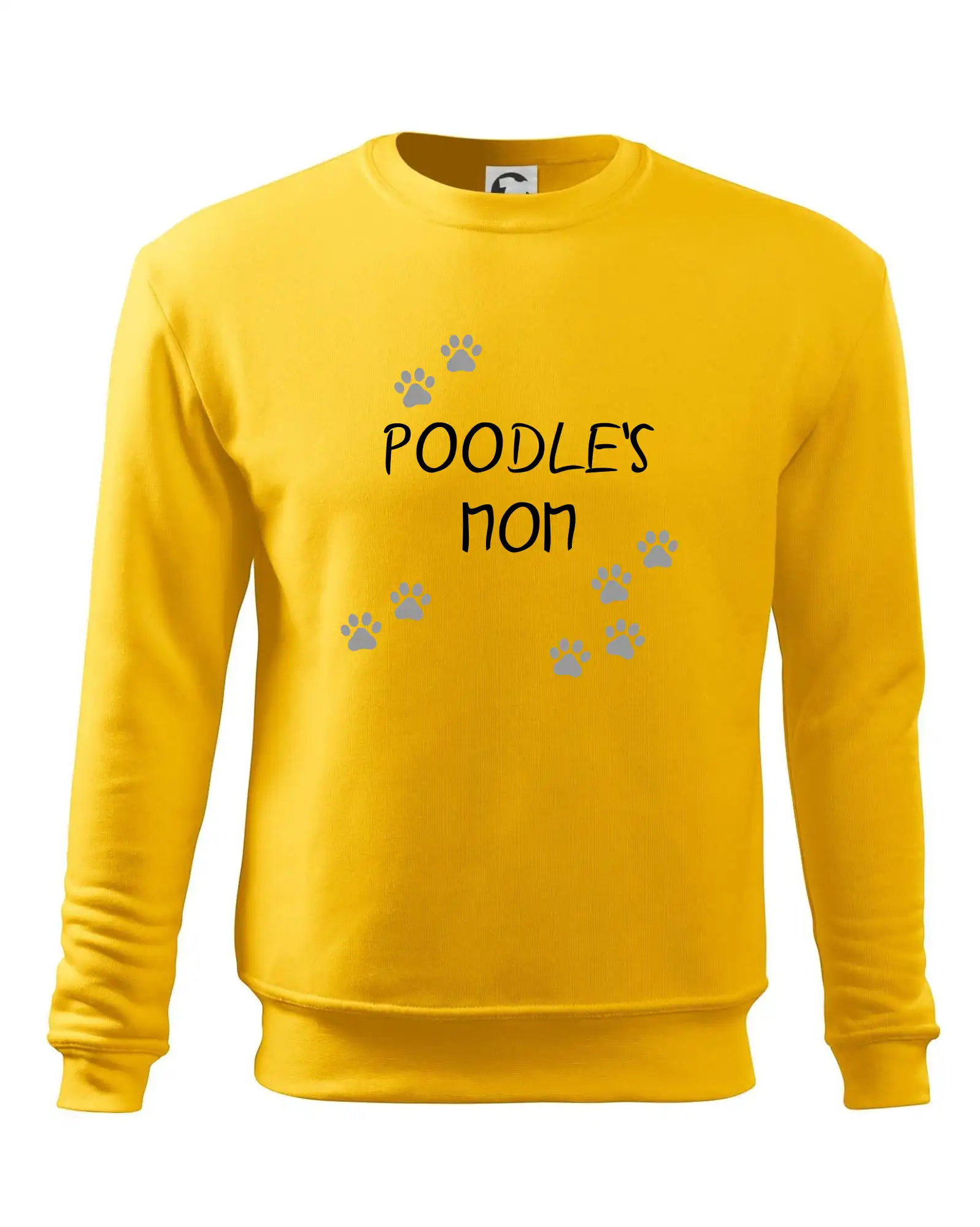 Ostatné psie plemená - Poodle`s mom (Pudl) (Reflexné labky) - Mikina Essential detská