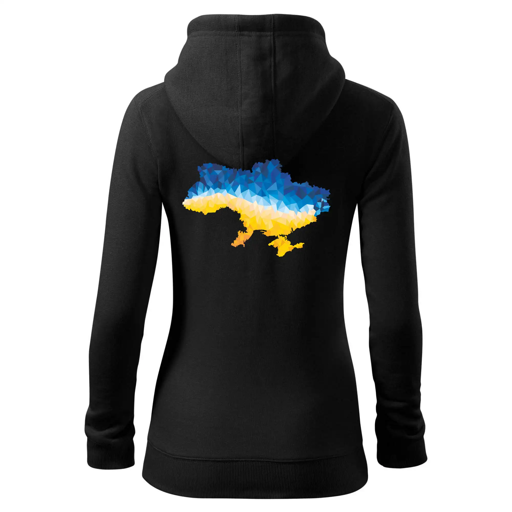 Mapa Ukrajiny polygony