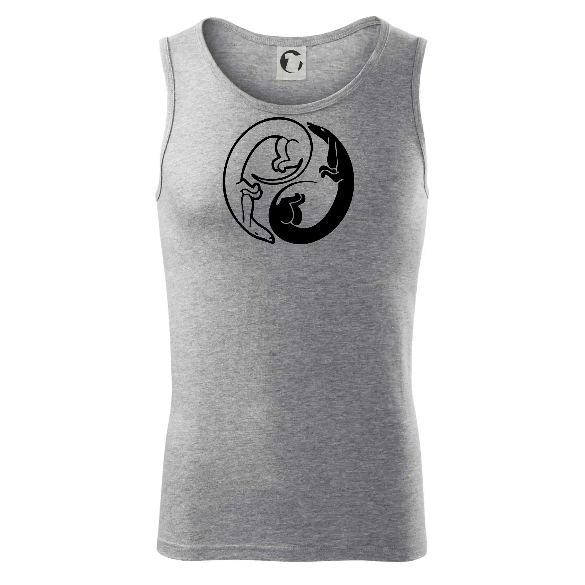 Tričká s motívom jazvečíka - Jazvečíky - Jin jang - Tielko pánske Core