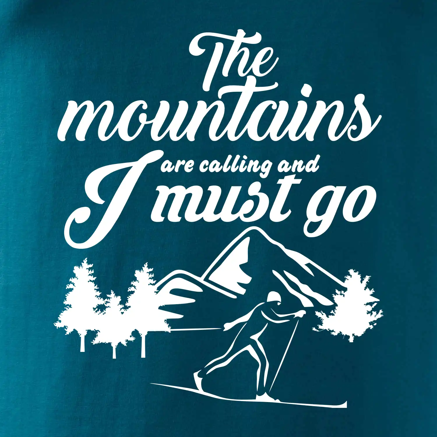 The mountains are calling běžkař