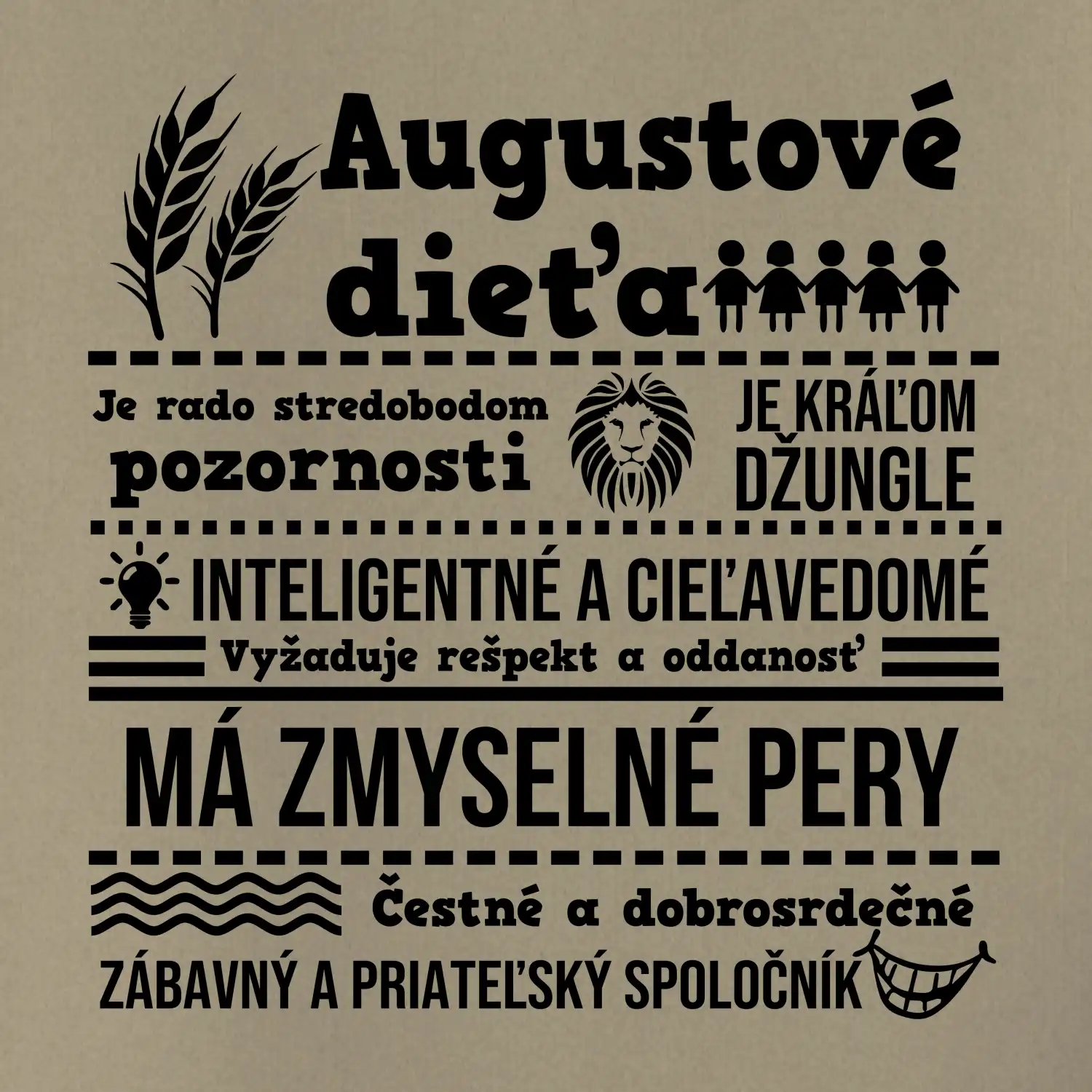 Narodeniny August