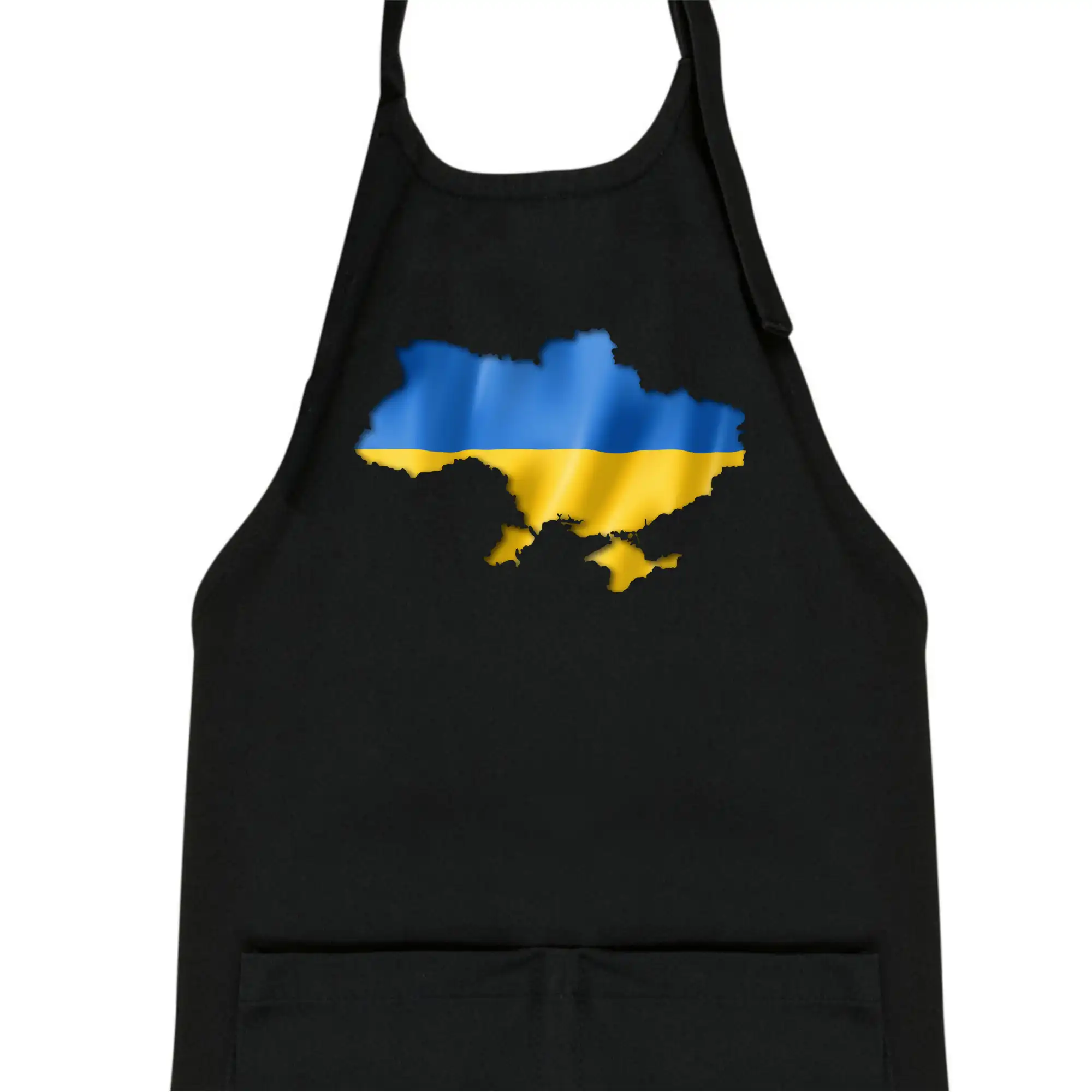 Ukrajina vlajka mapa