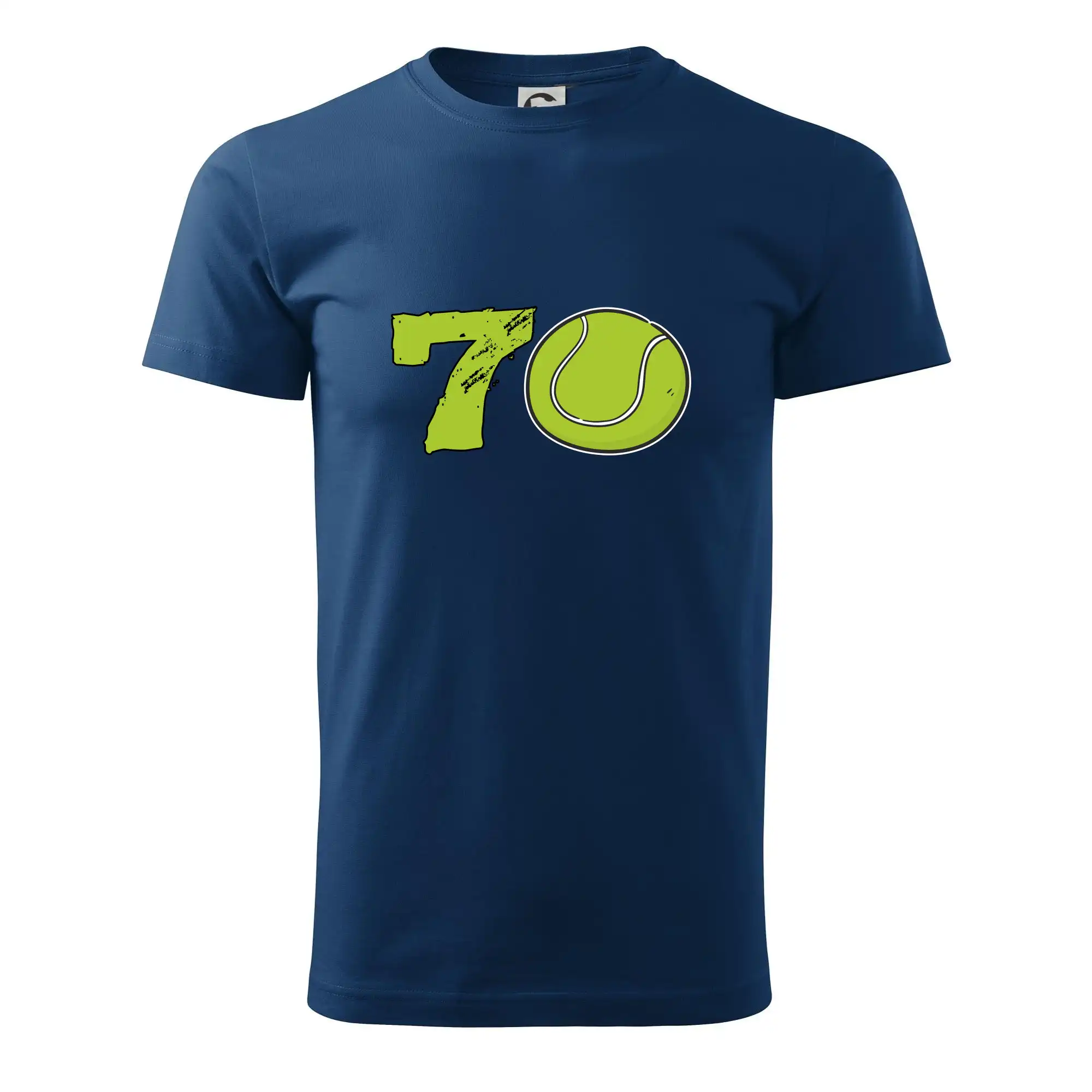Tričká na tenis - Tenis okrúhle narodeniny 70 - Pánske tričko nižšej gramáže