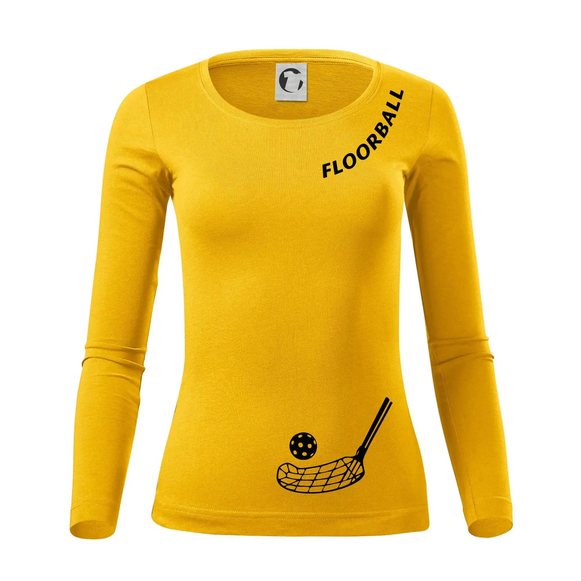 Floorball nápis šikmo