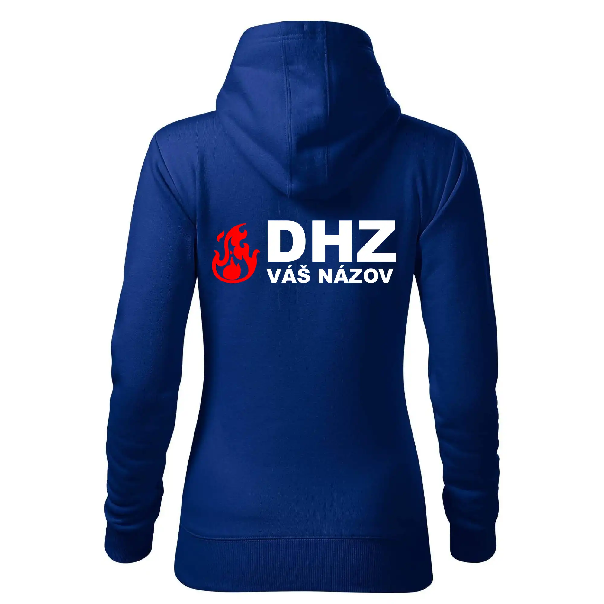 DHZ (oheň, firesport, názov sboru - vlastný nápis)