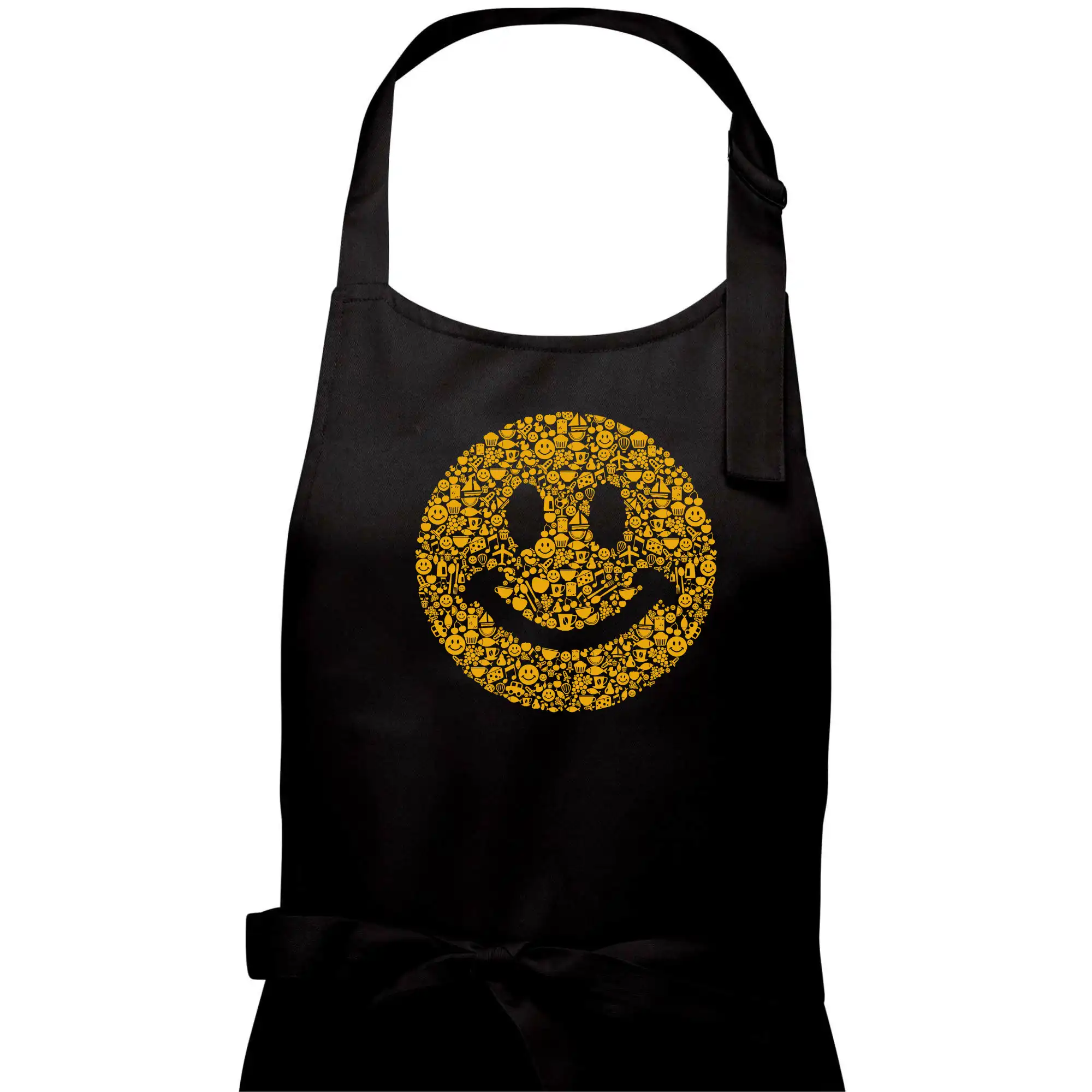 Grafické tričká - Smiley with smile - Dámska zástera na varenie