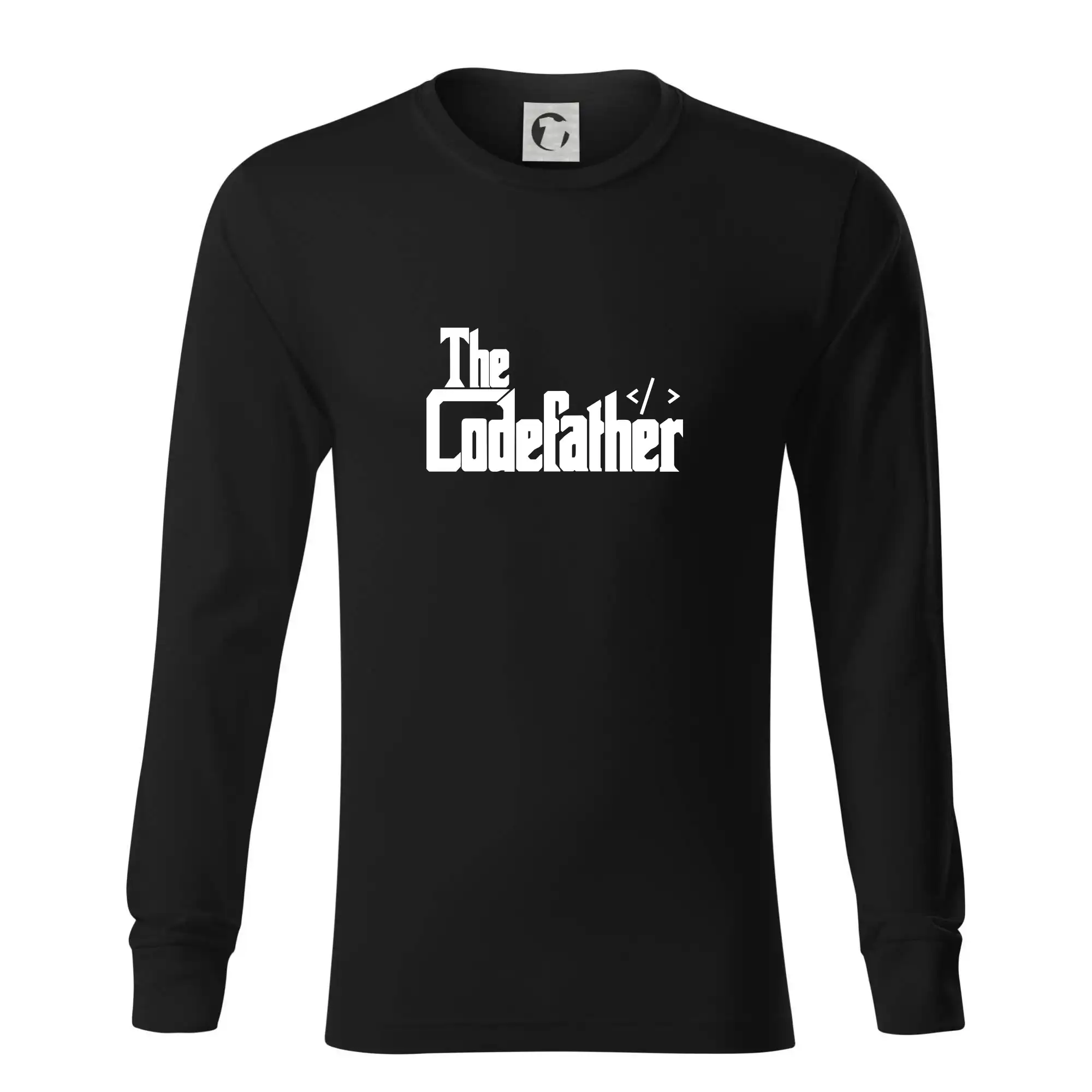 Tričká pre ajťákov - The codefather - Tričko s dlhým rukávom LS R05