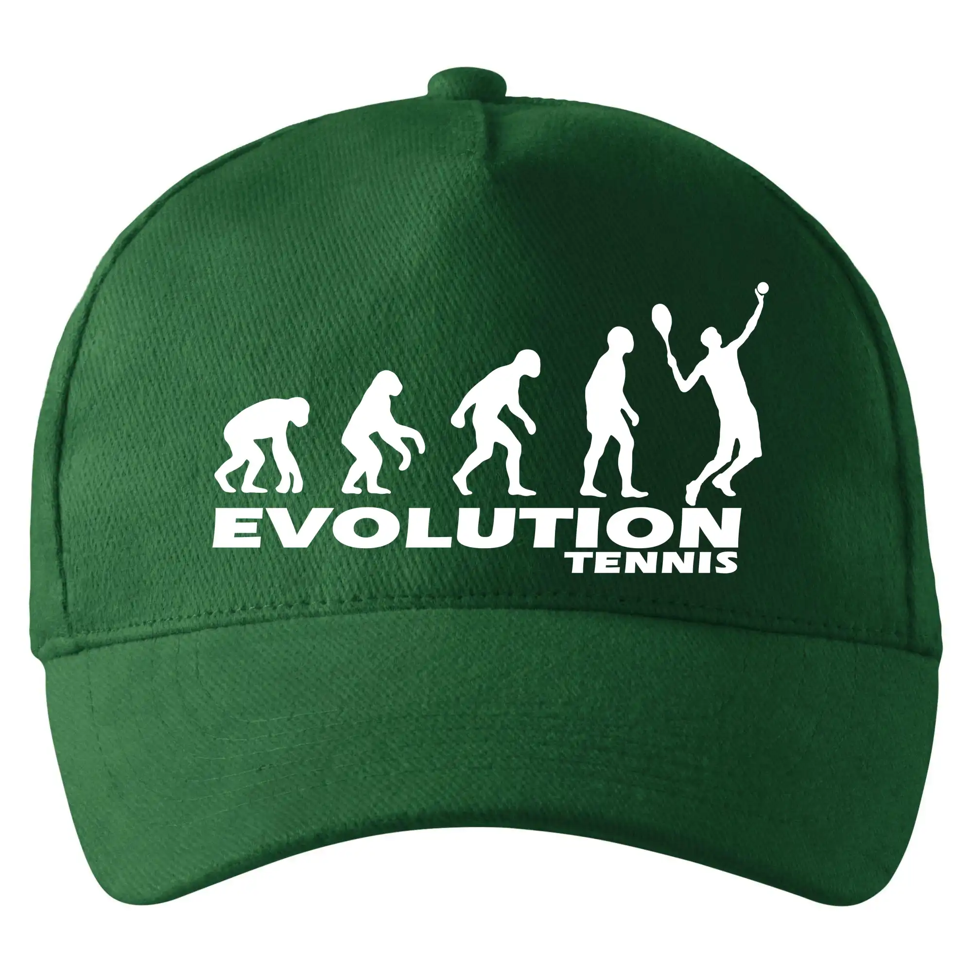 Tričká s potlačou evolúcia - Evolúcia tenis chlapec - Šiltovka so zahnutým šiltom a mosaznou sponou