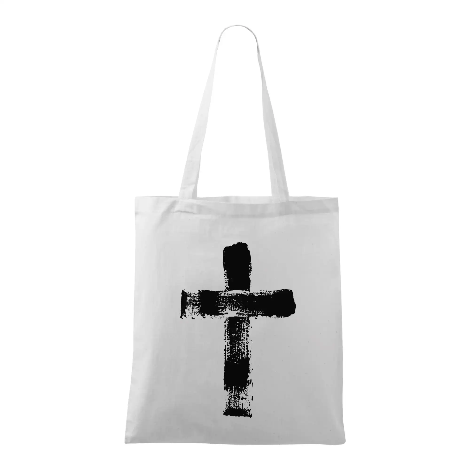 Jesus kríž štetcom - Taška bavlnená