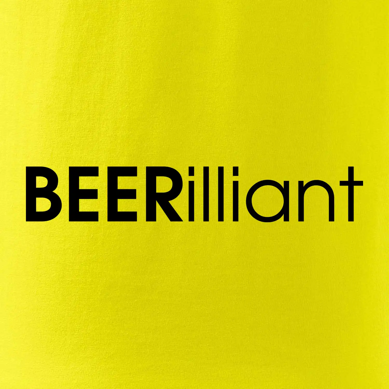 Pivní nápisy BEERrilliant