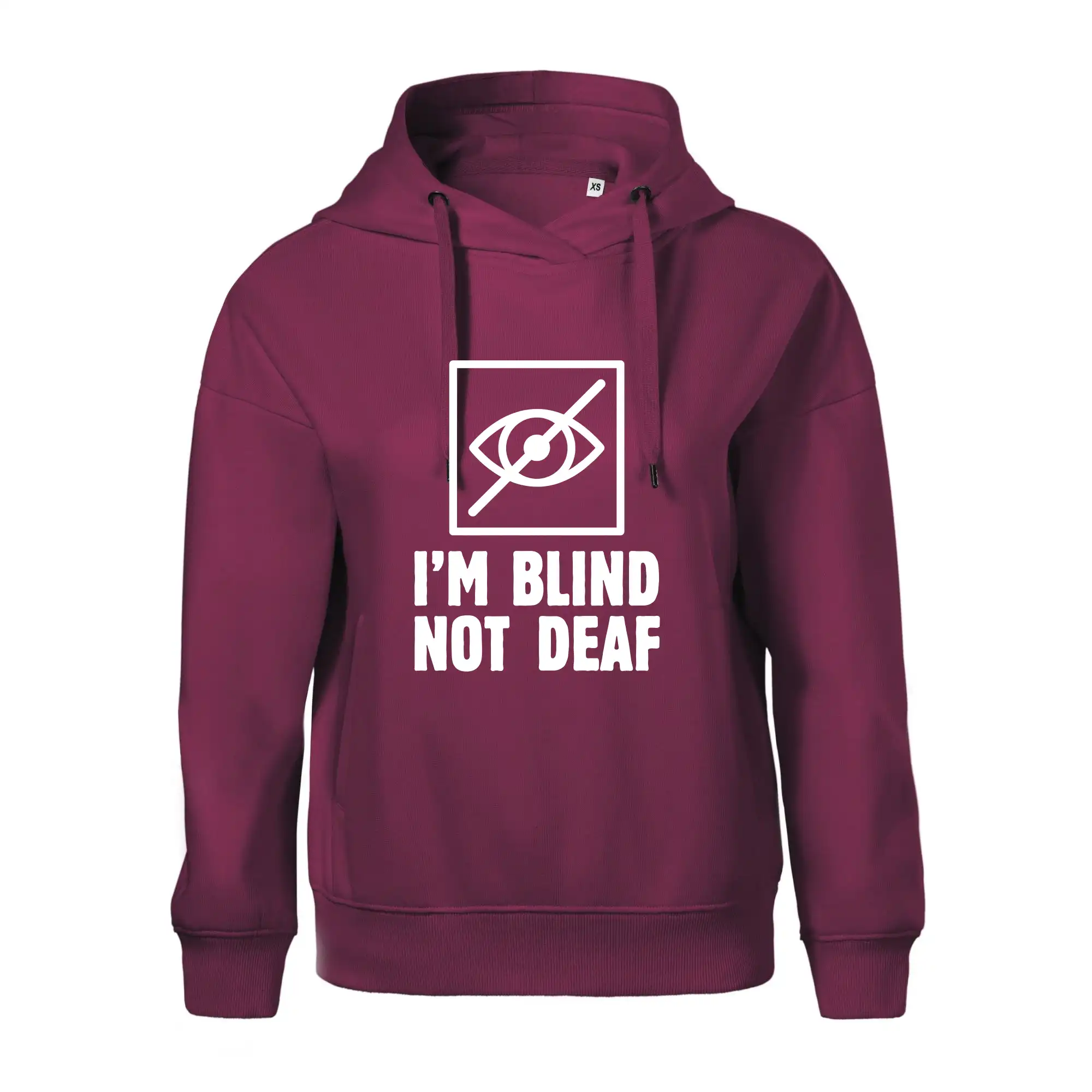 I'm blind not deaf