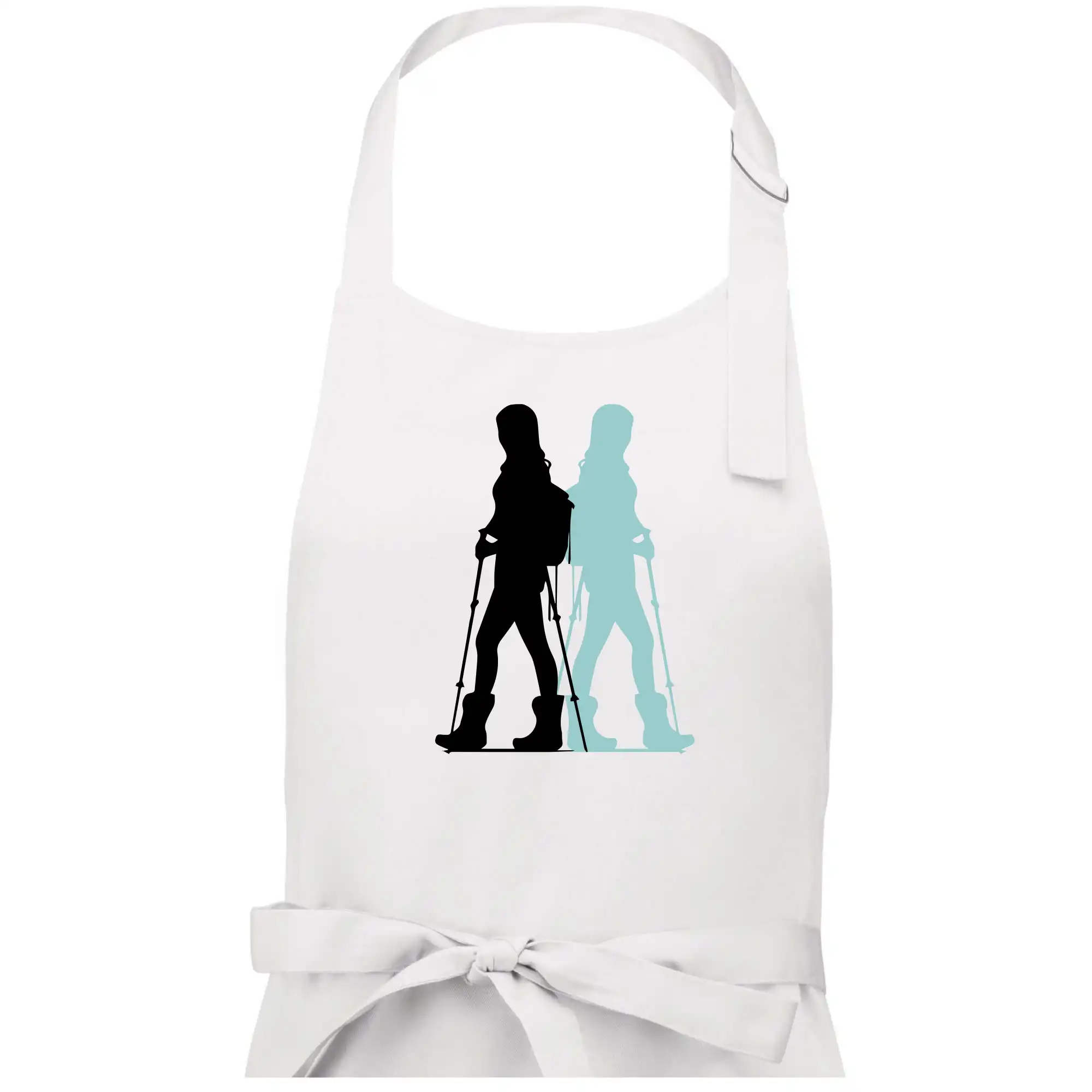 Nordic walking figury - žena