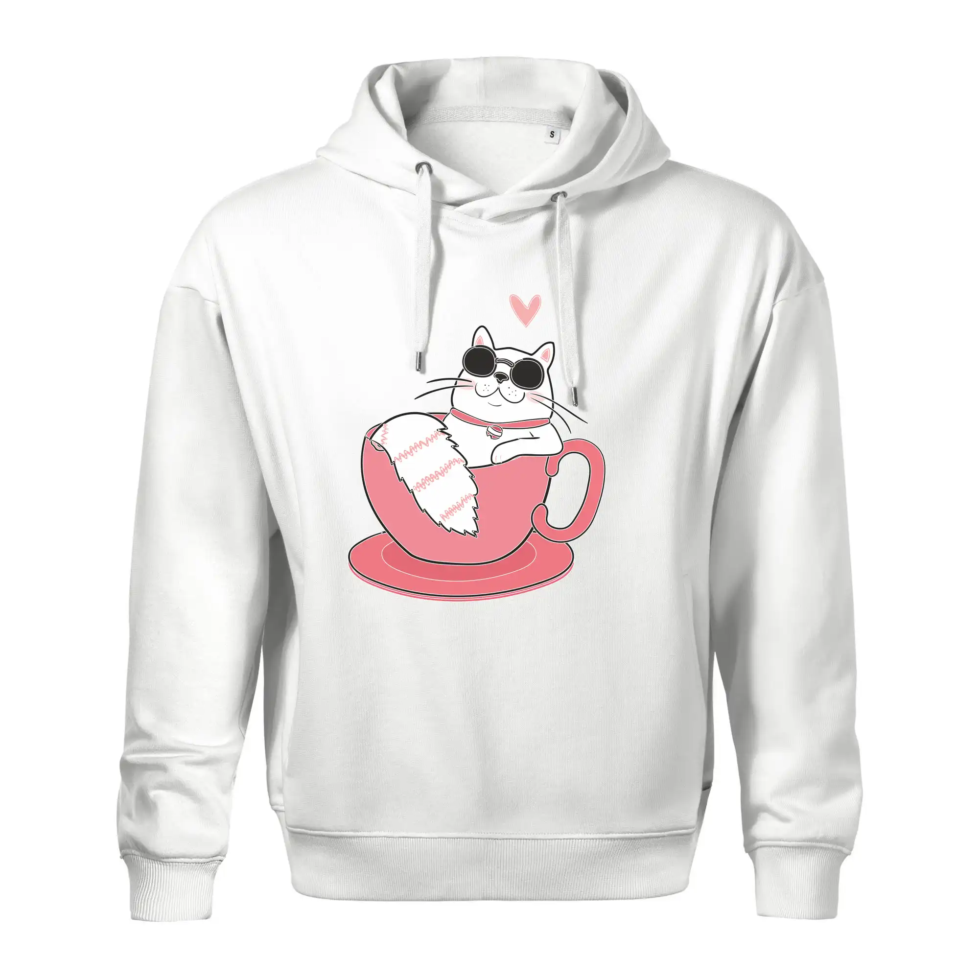 Hustá kočka v hrníčku