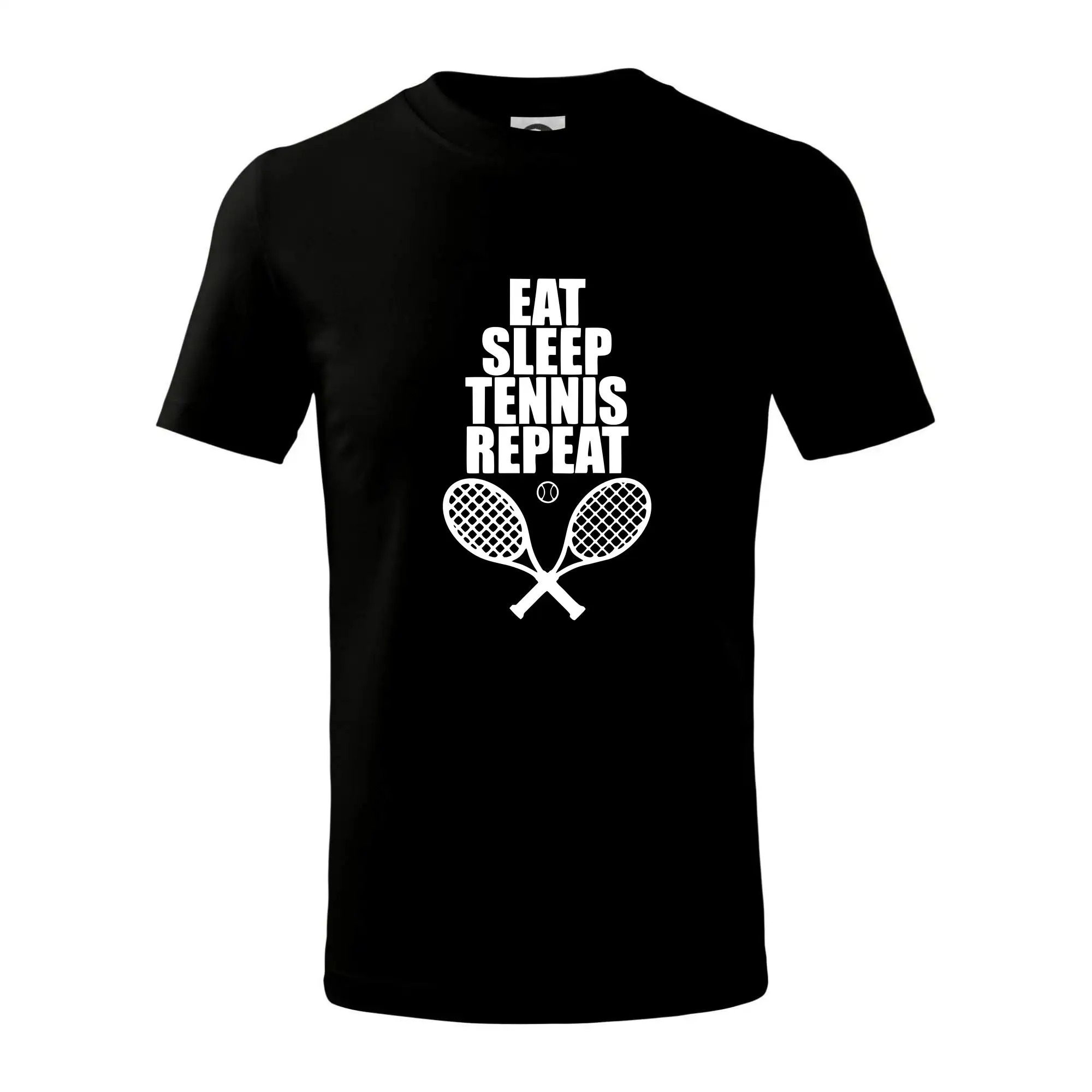 Tričká na tenis - Eat sleep tennis - Tričko detské bavlnené