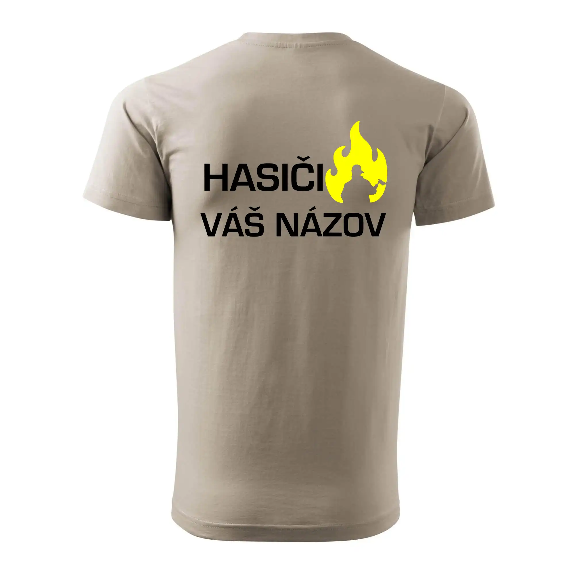 Hasiči - Váš názov - FLUO + Reflexná potlač