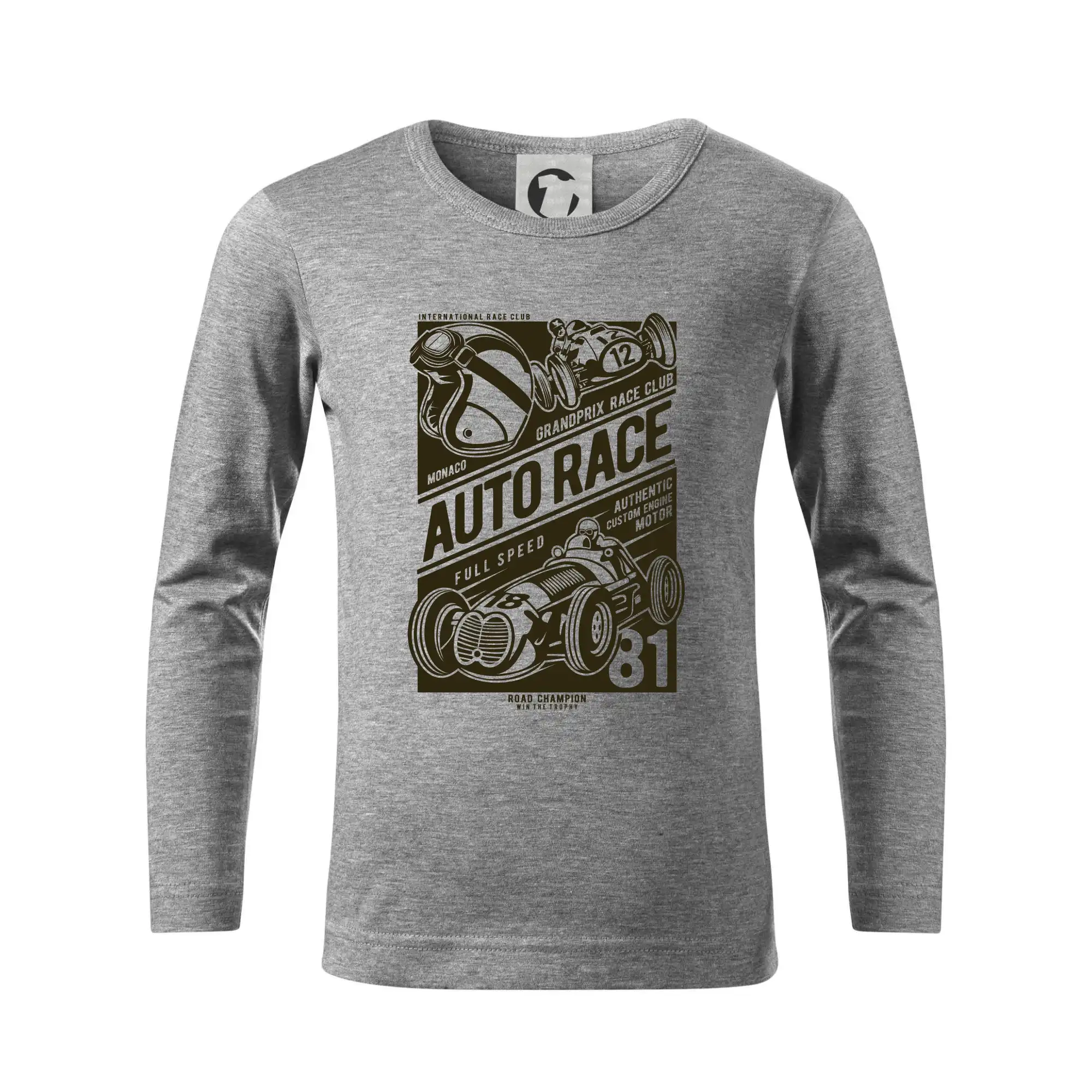 Auto tričká - Auto Race - Tričko detské Long Sleeve