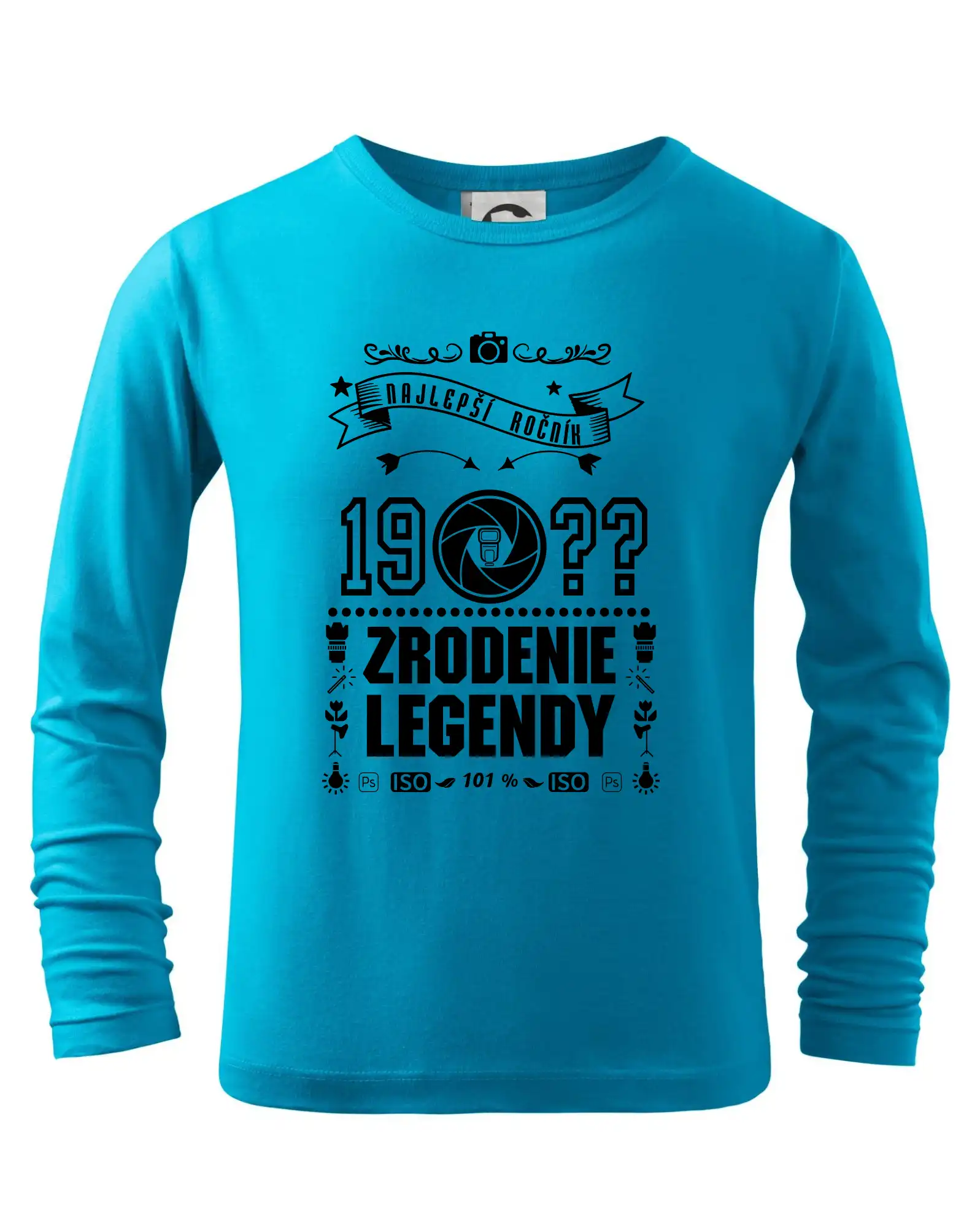Trička Zrodenie legendy - Zrodenie legendy pre fotografa - Tričko detské Long Sleeve