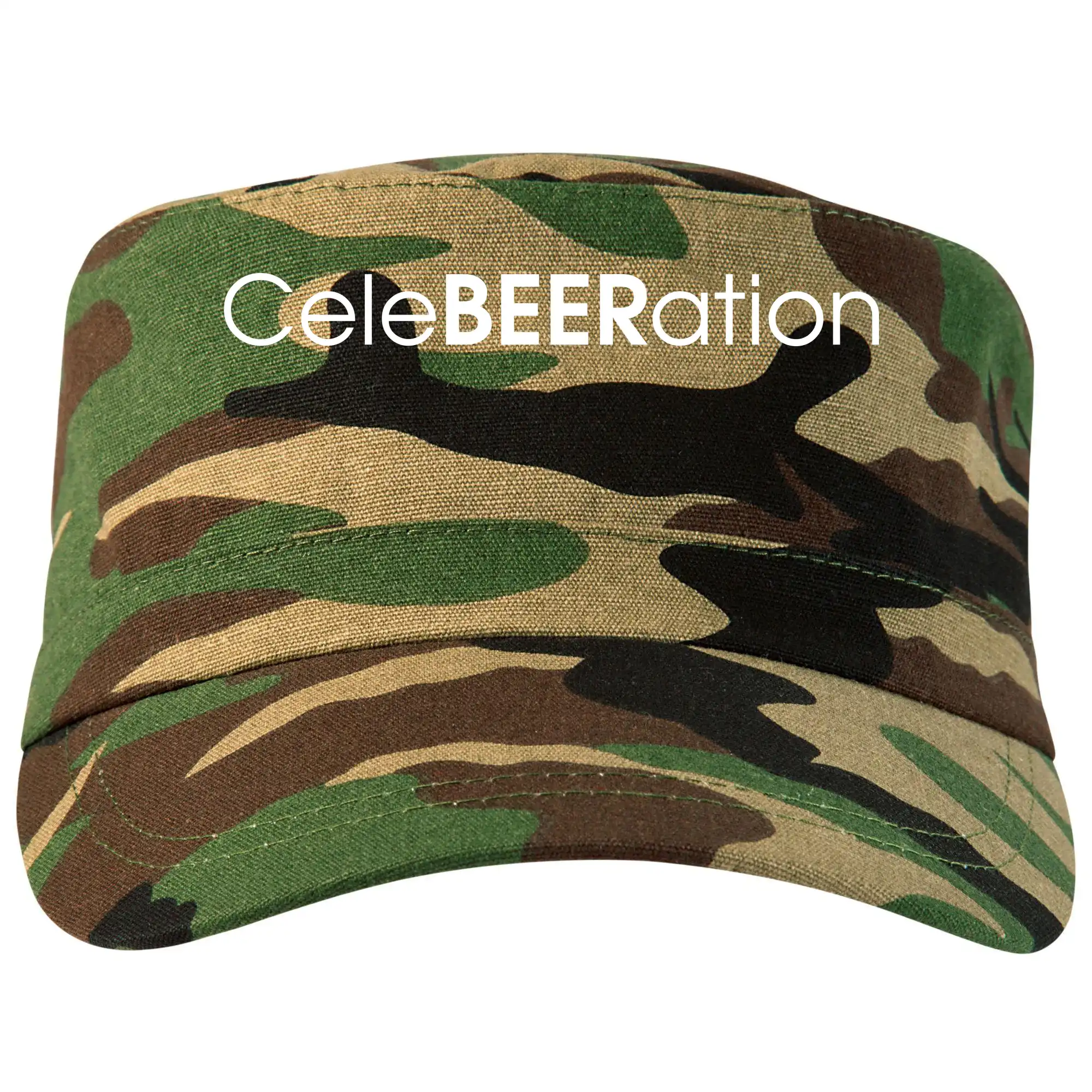 Vtipná tričká pre pivárov - Pivné nápisy CeleBEERation - Šiltovka CAMO