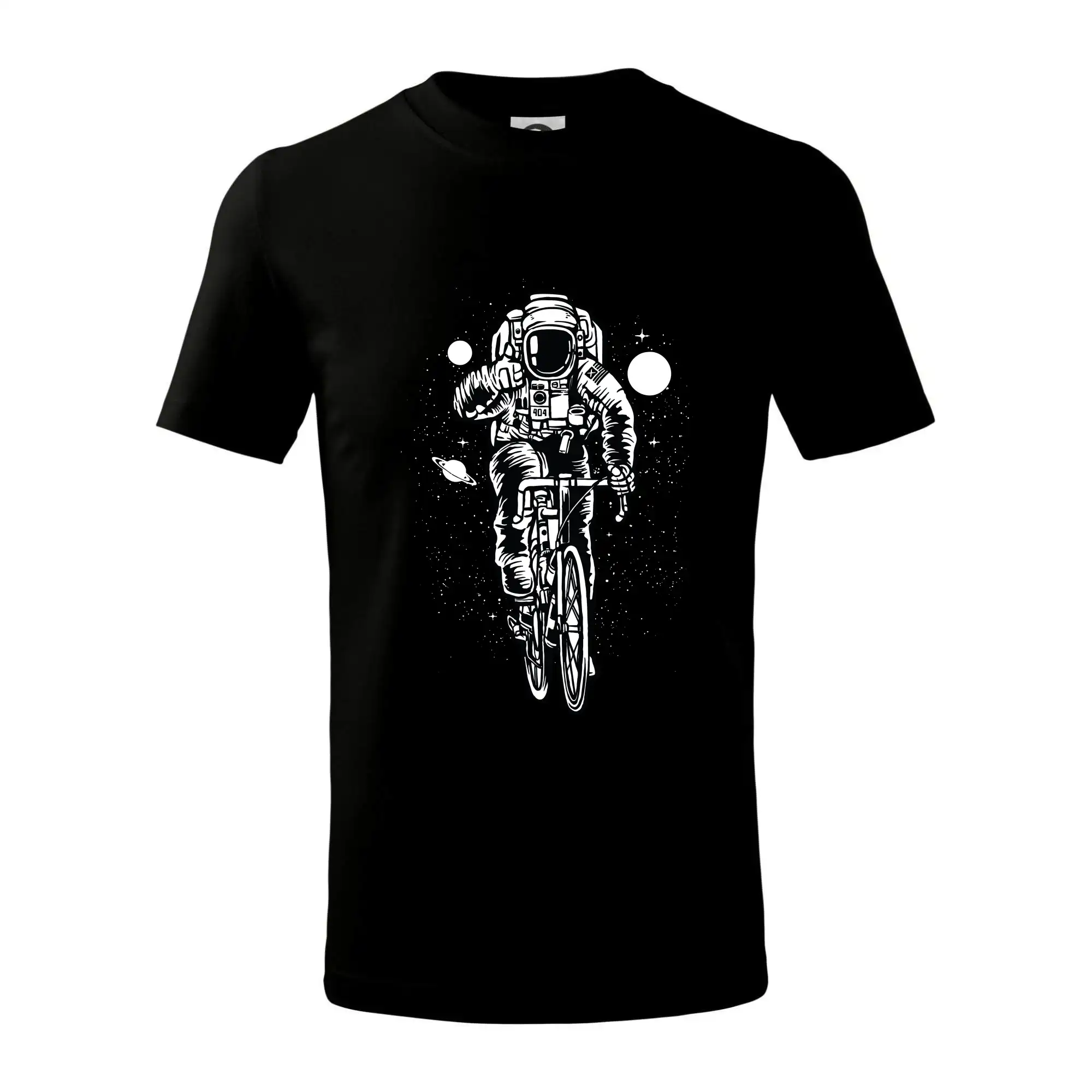 Tričko ako darček pre cyklistu - Astronaut Bicycle - Tričko detské bavlnené