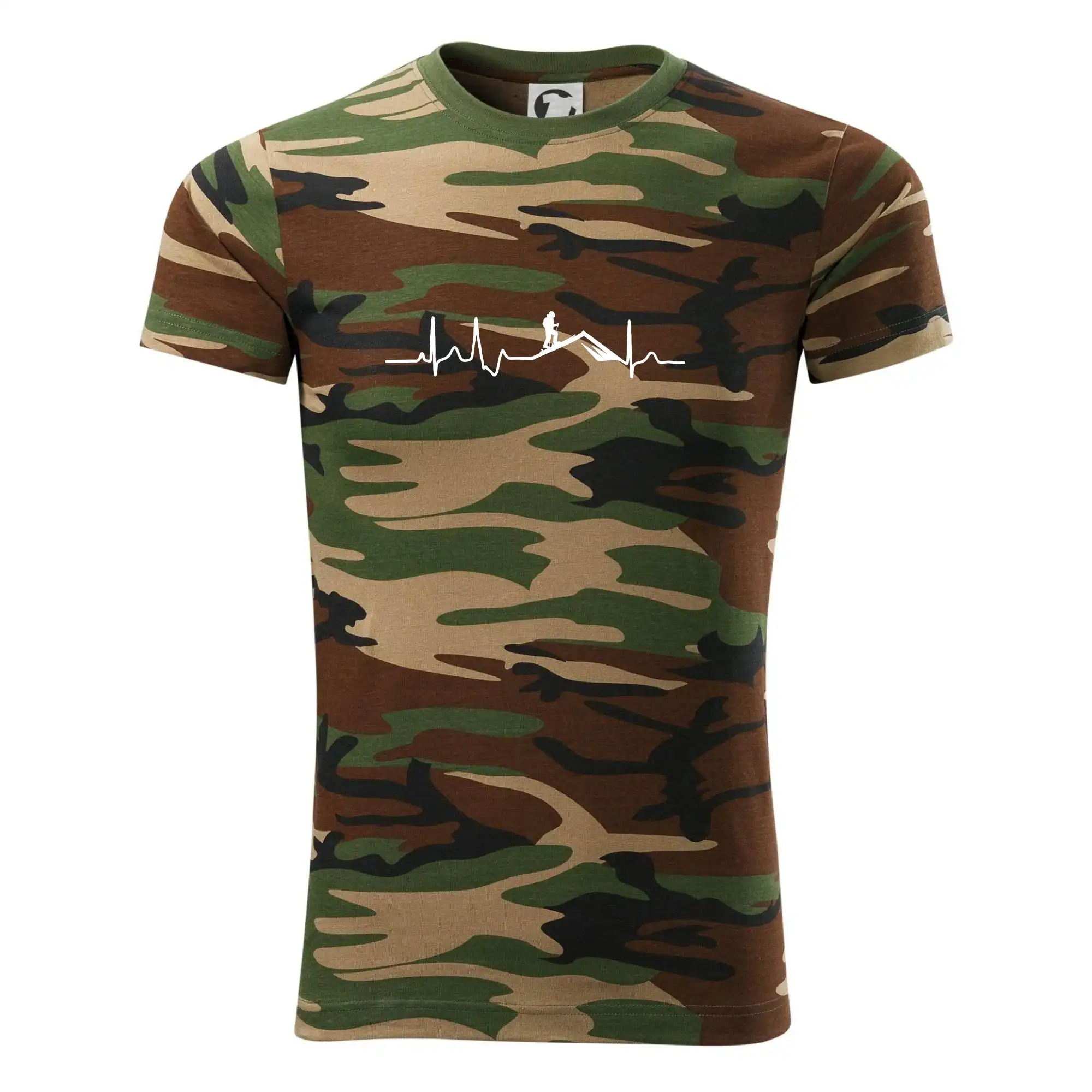 Lyže a Snowboard - Skialp EKG hory - Army CAMOUFLAGE