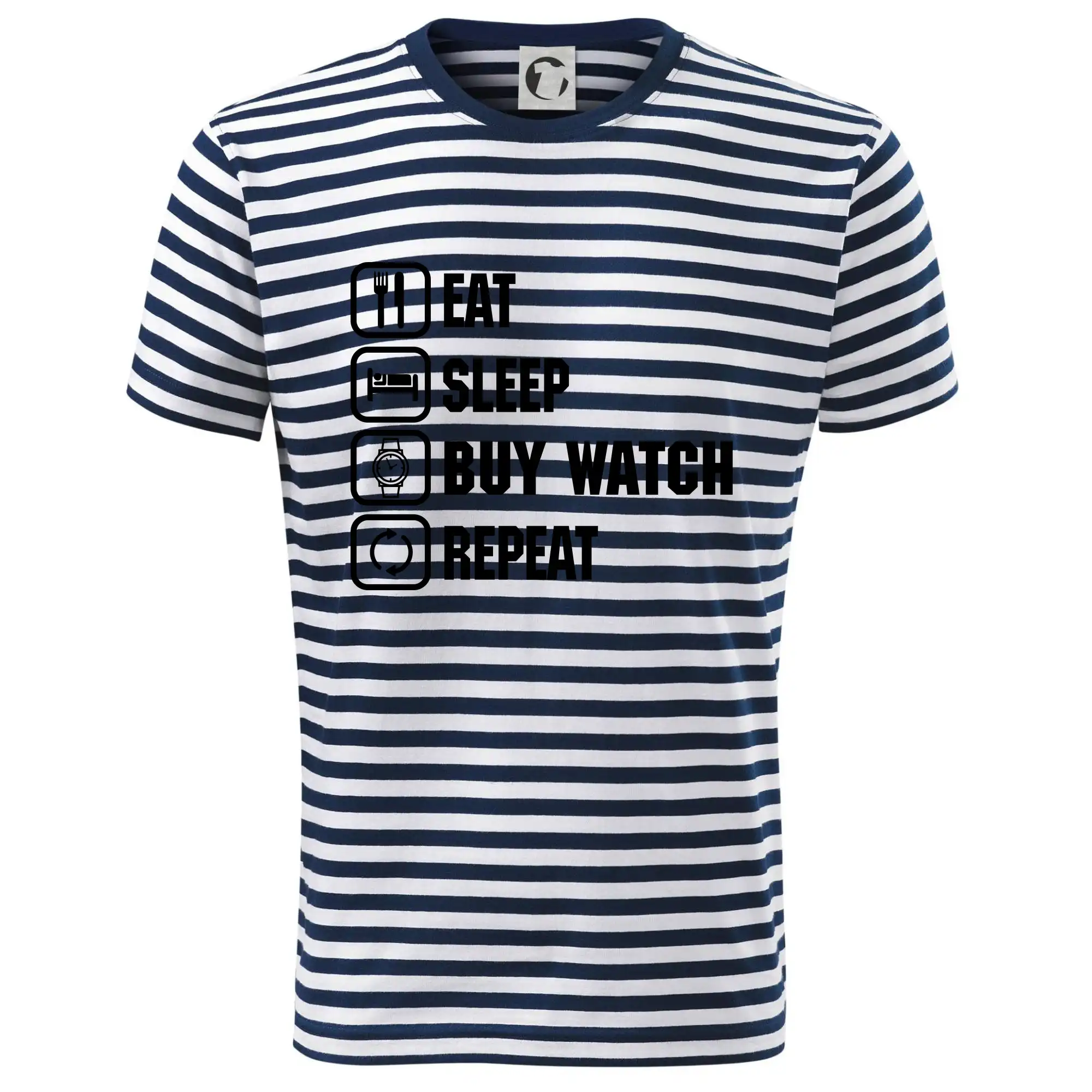 Eat sleep repeat - Eat Sleep Buy watch Repeat - Dětské triko na vodu