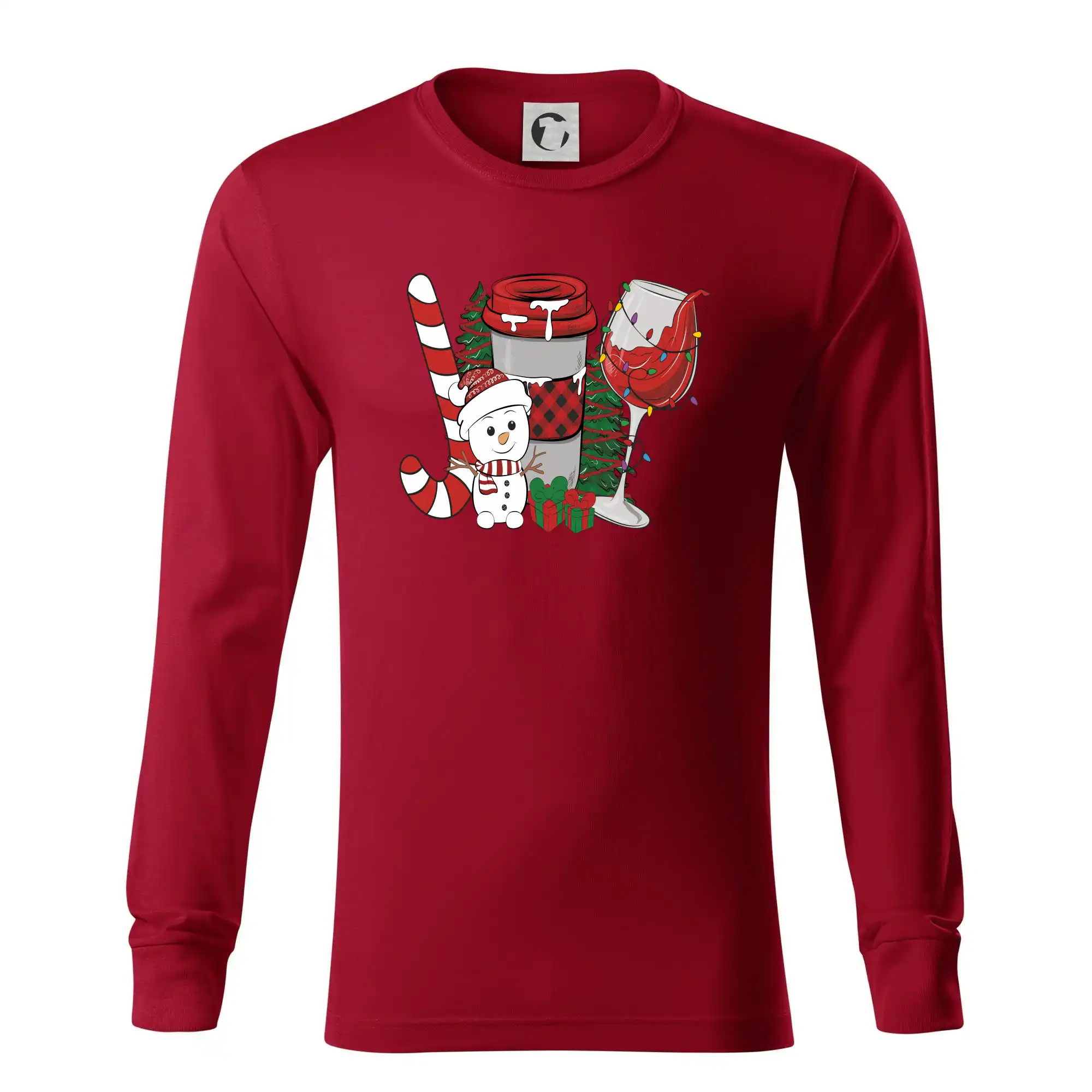 Vánoce, víno a sněhulák