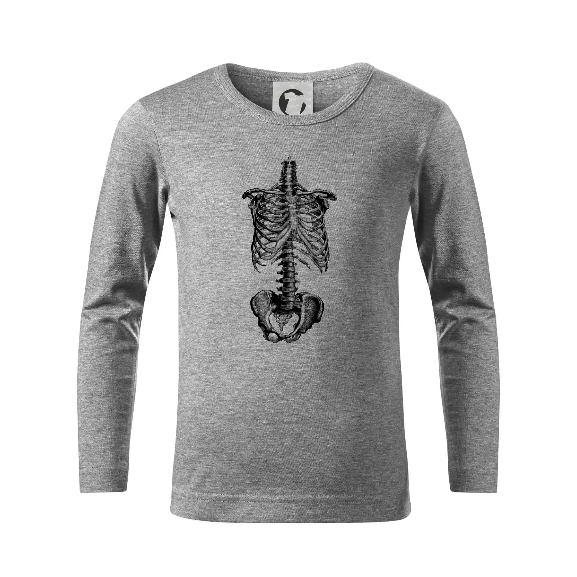 Kostra tela - Tričko detské Long Sleeve