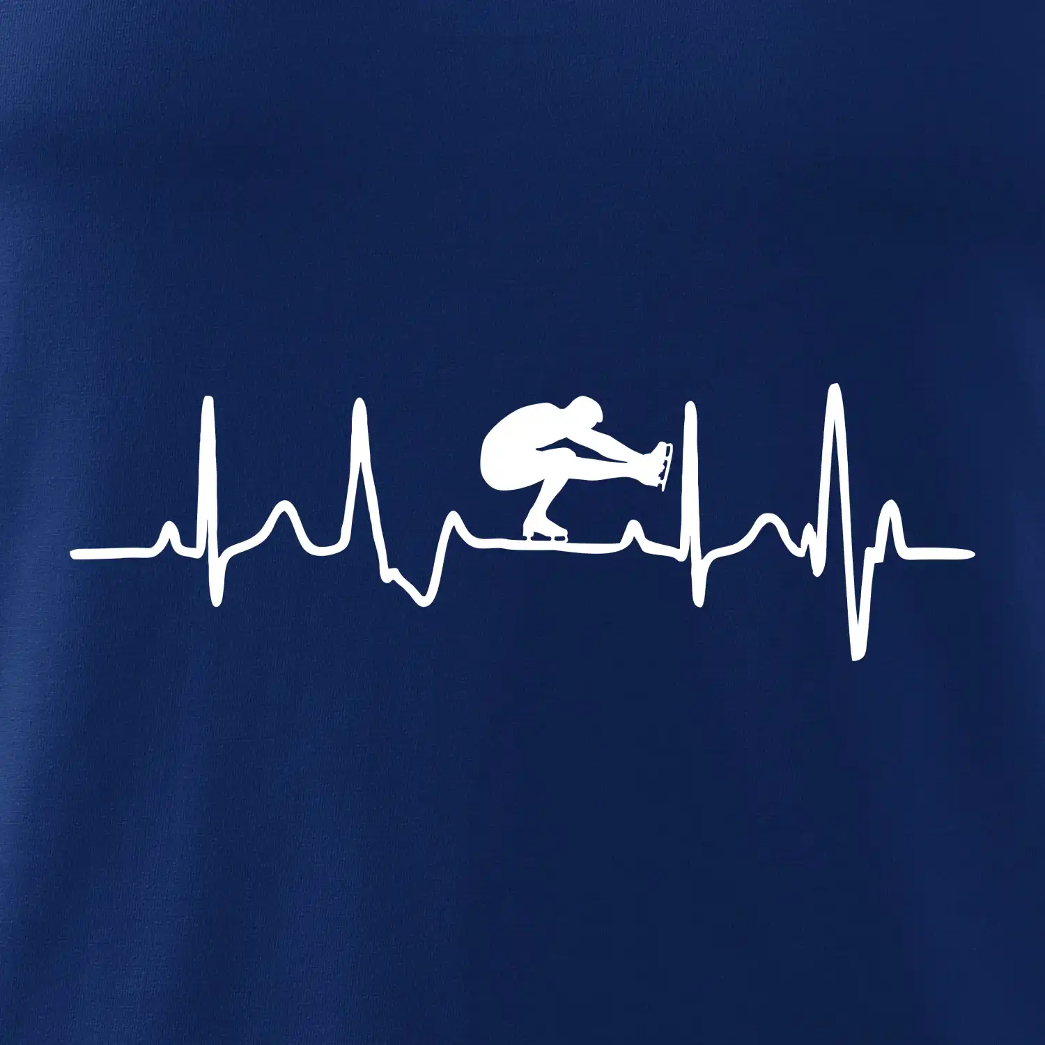 EKG lední brusle
