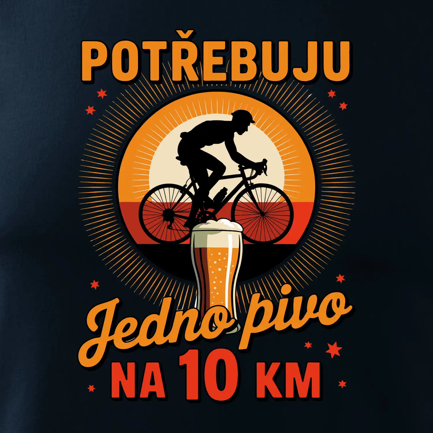 Potřebuju jedno pivo na 10 km