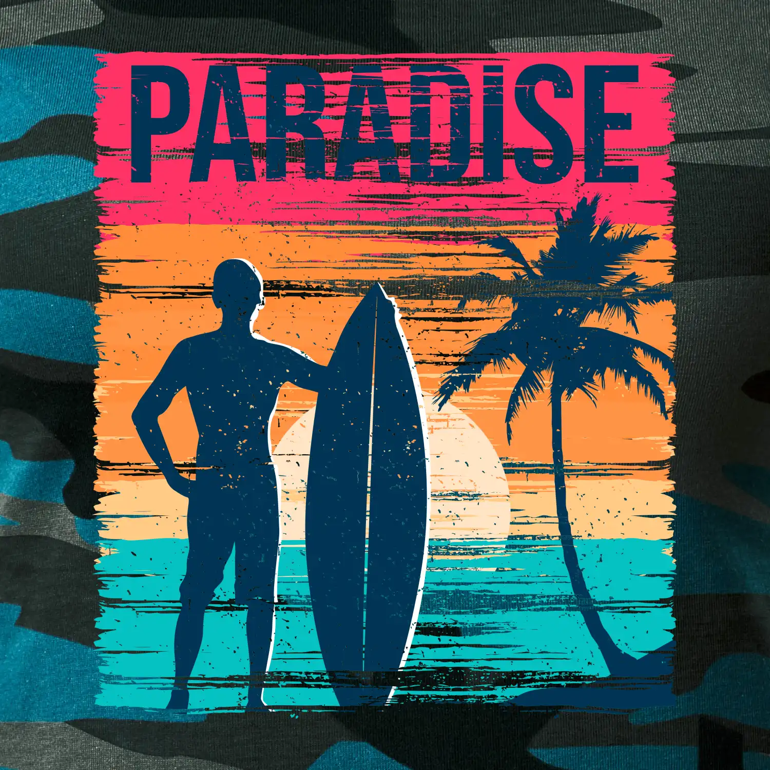 Paradise - barevný čtverec