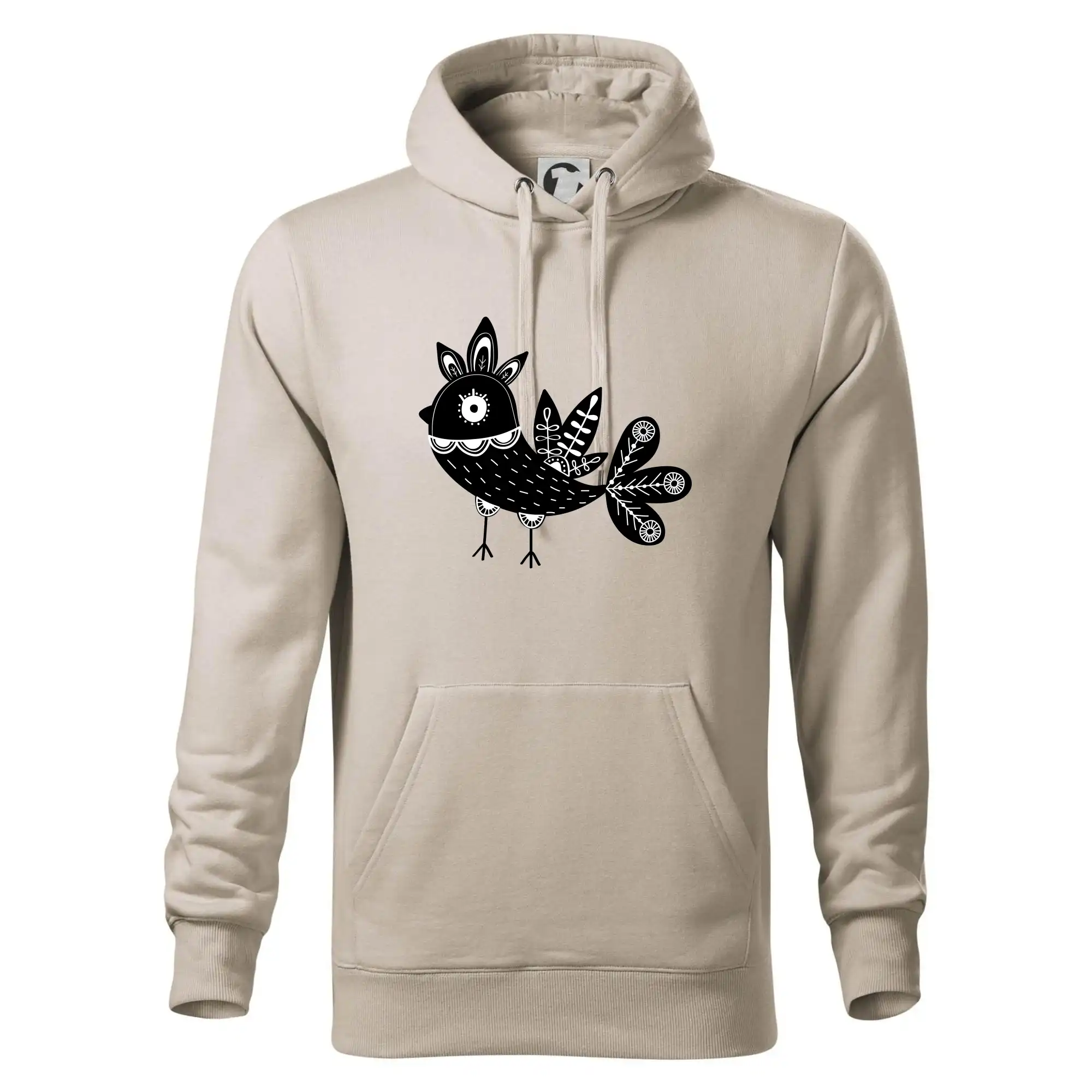 Ptáček černobílý folklór