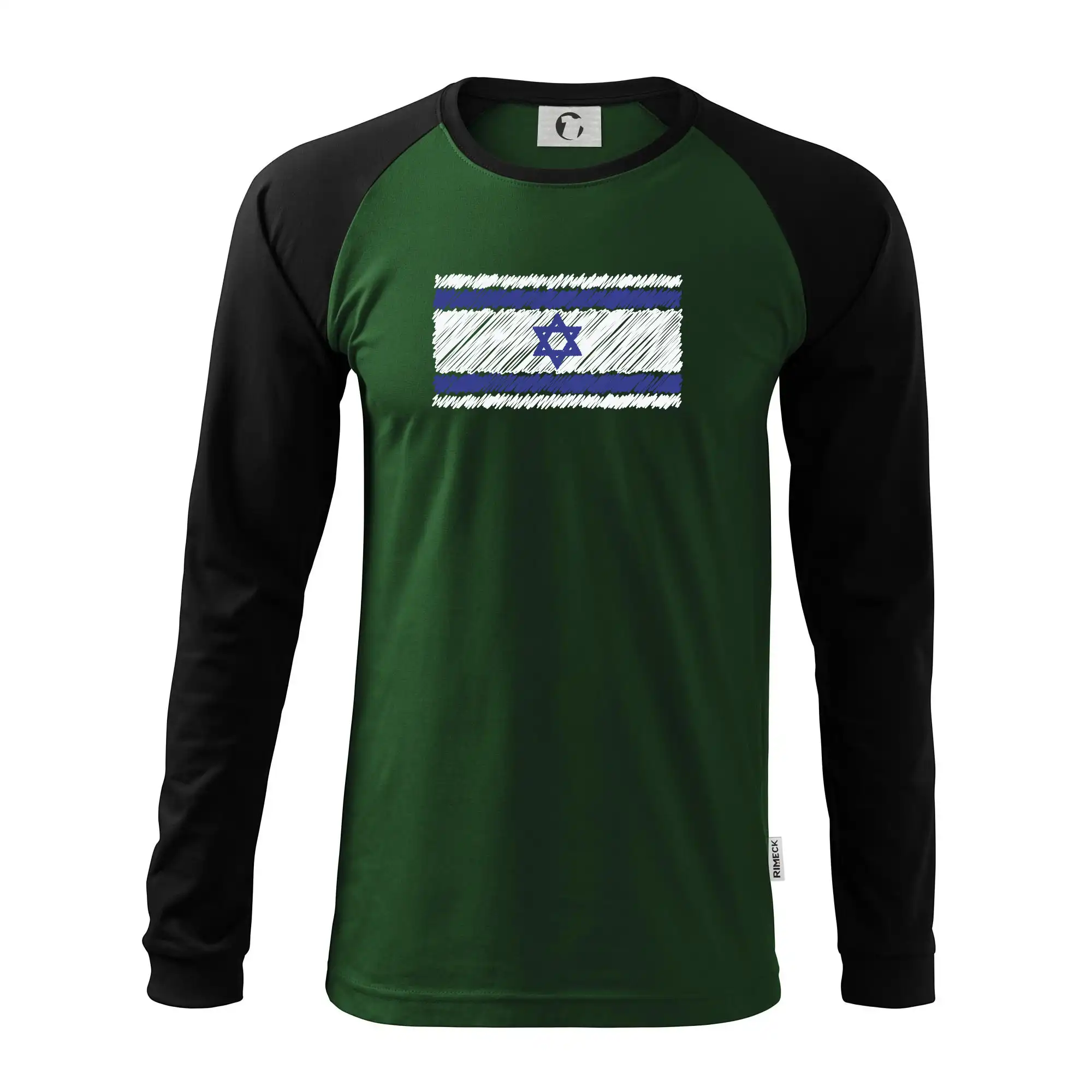 Vlajka Izrael kreslená