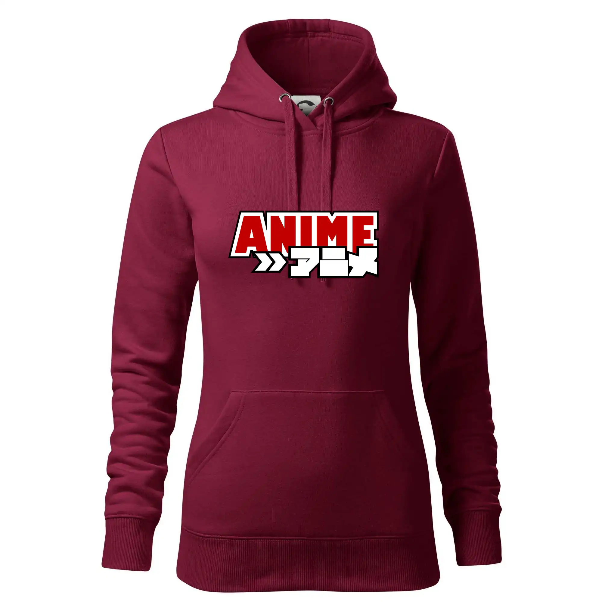 Anime nápis červený
