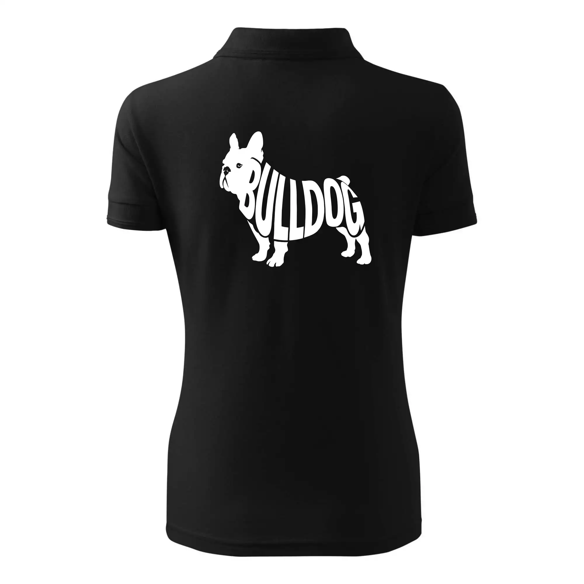 Bulldog  nápis v těle