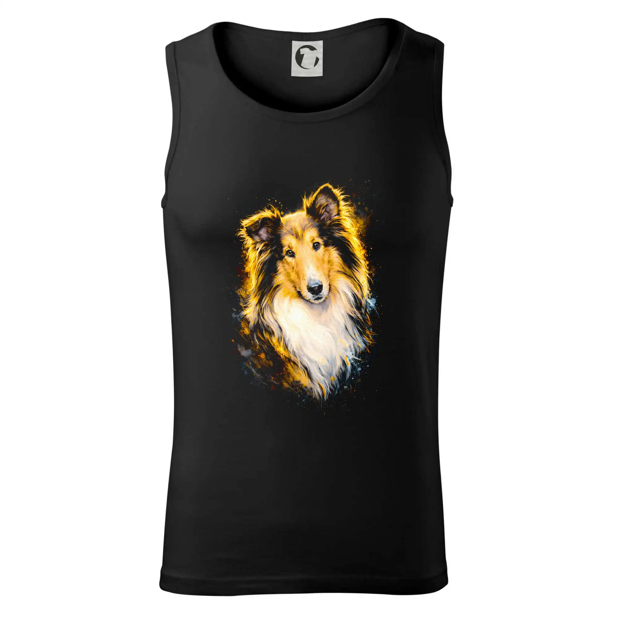 Obrázek polotón Šeltie hlava