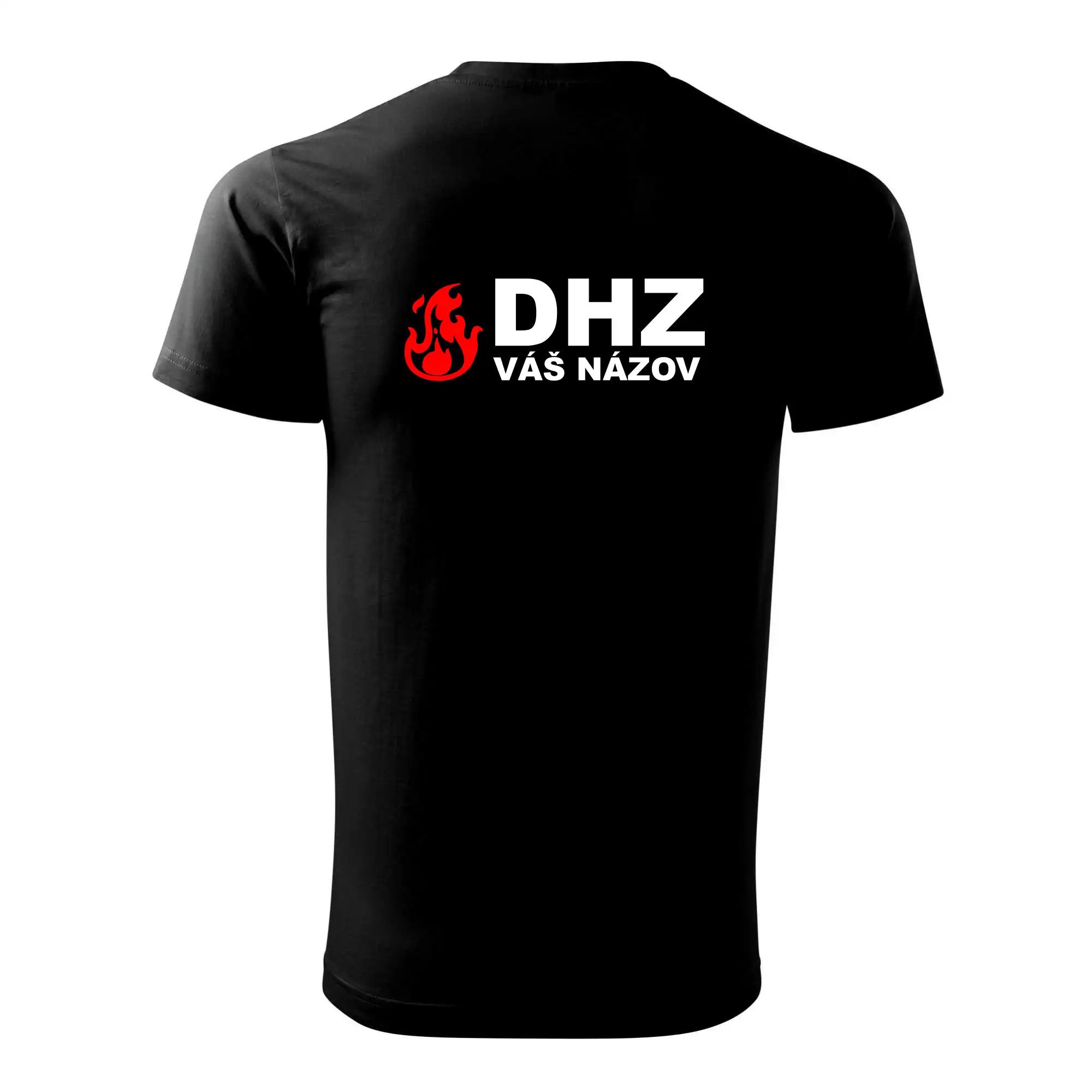 DHZ (oheň, firesport, názov sboru - vlastný nápis)