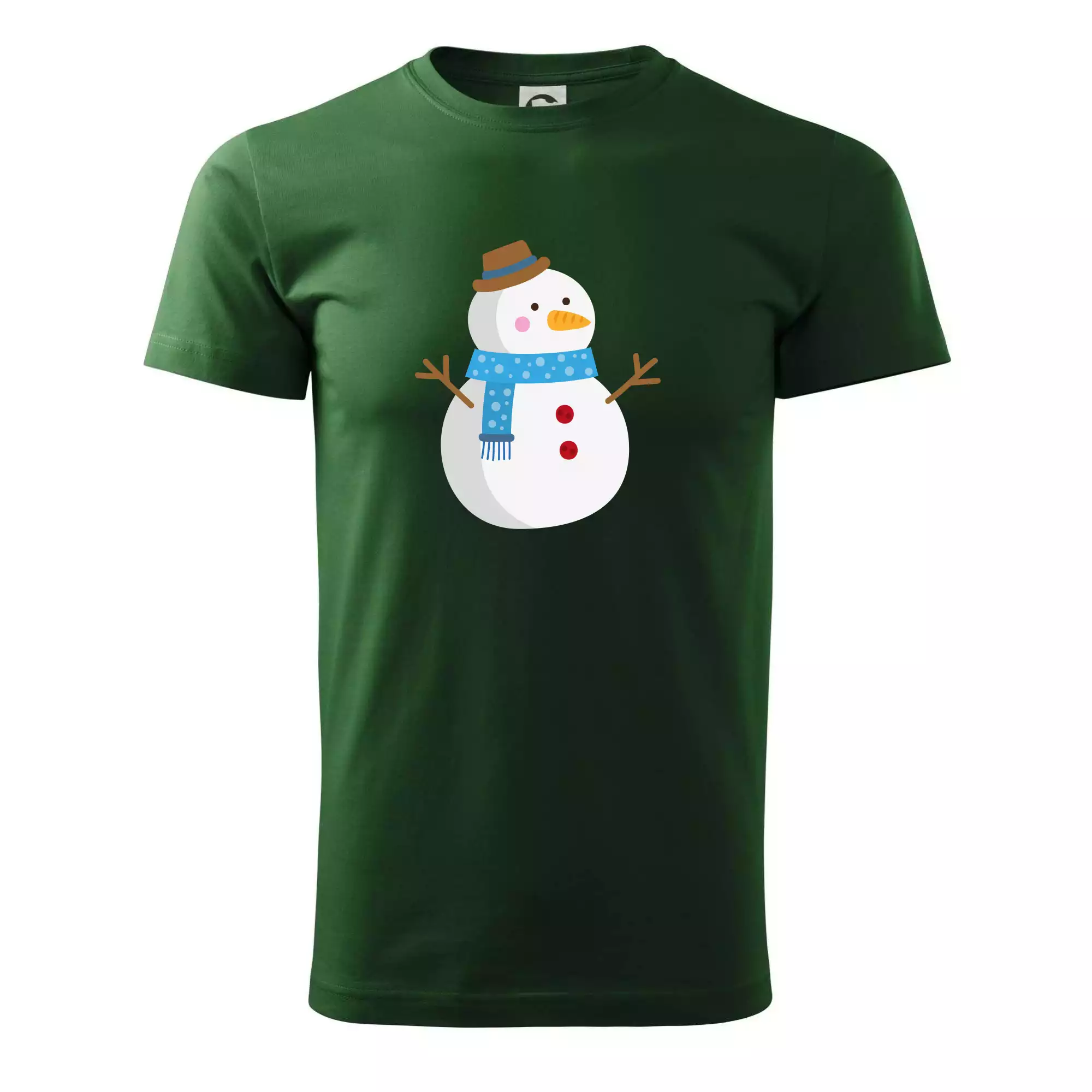 Sněhulák se šálou