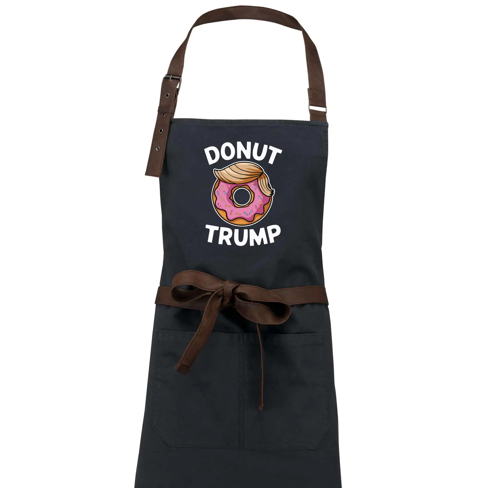 Politické tričká - Donut Trump - Zástera Vintage