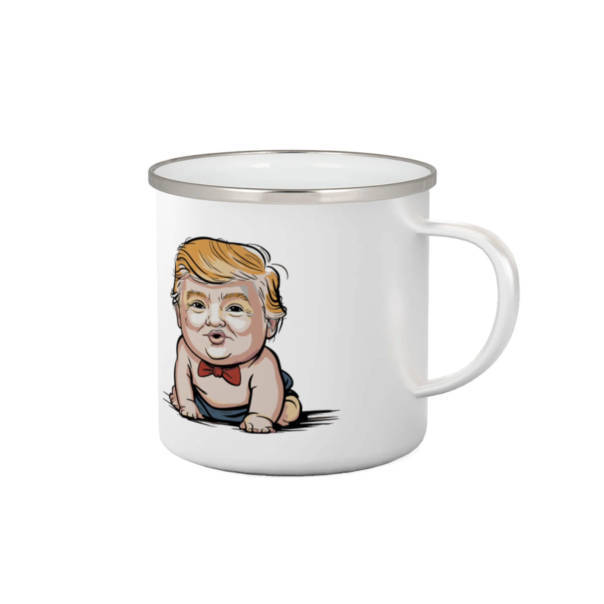 Politické tričká - Baby trump - Plecháčik