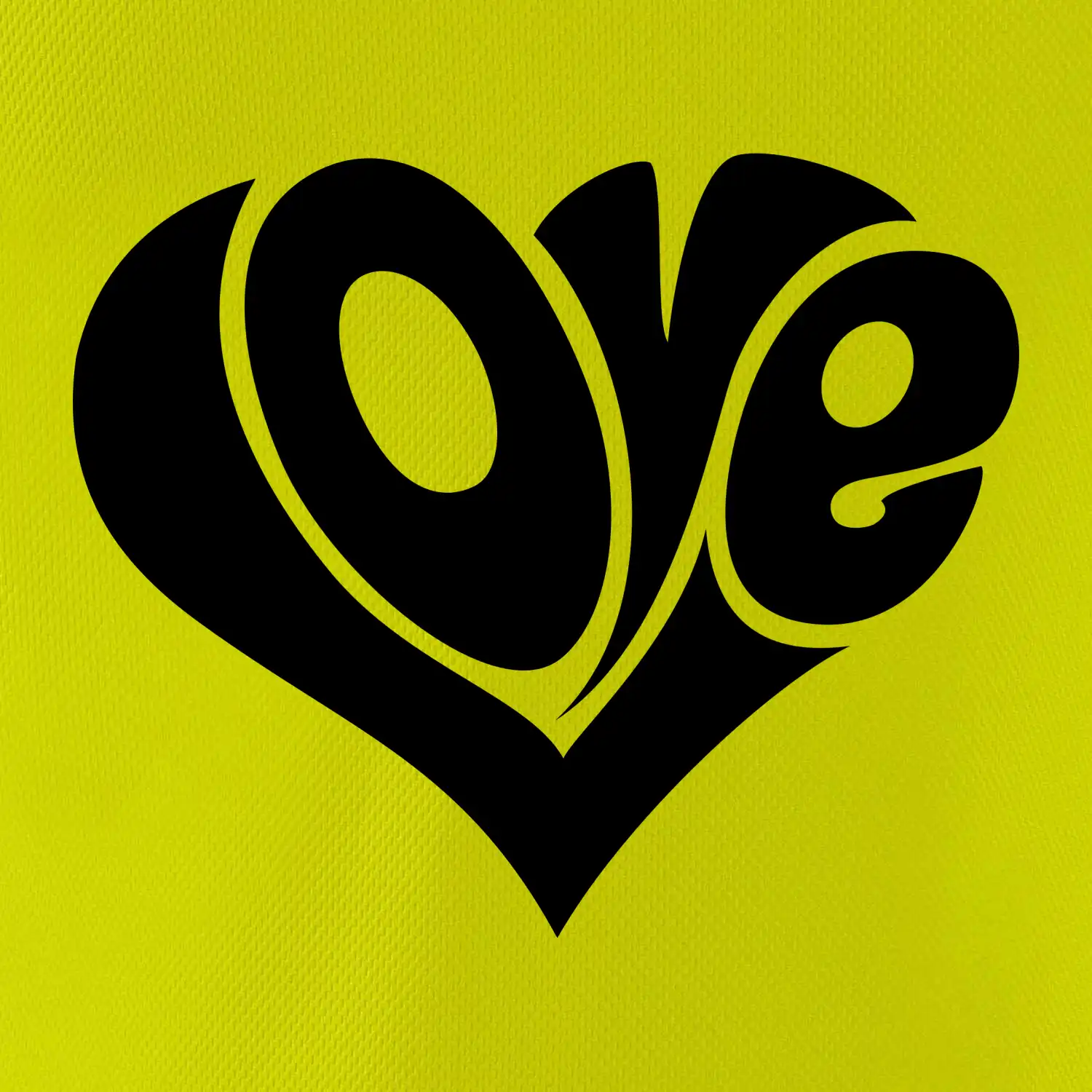 Love nápis jednoduchý