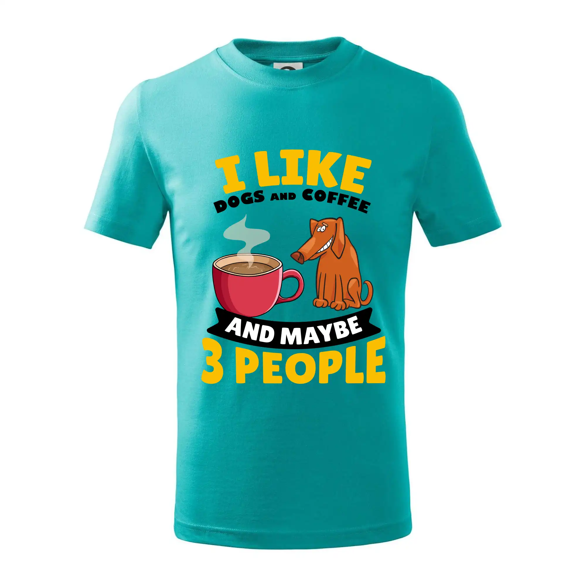 I like dogs and coffee and maybe 3 people