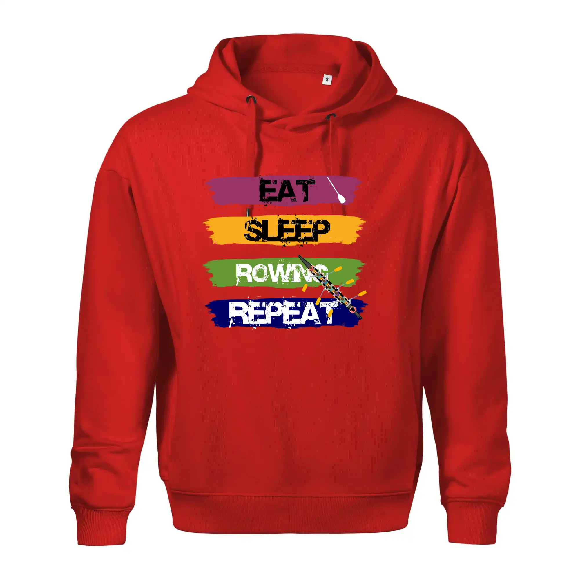 Eat sleep rowing repeat barevné