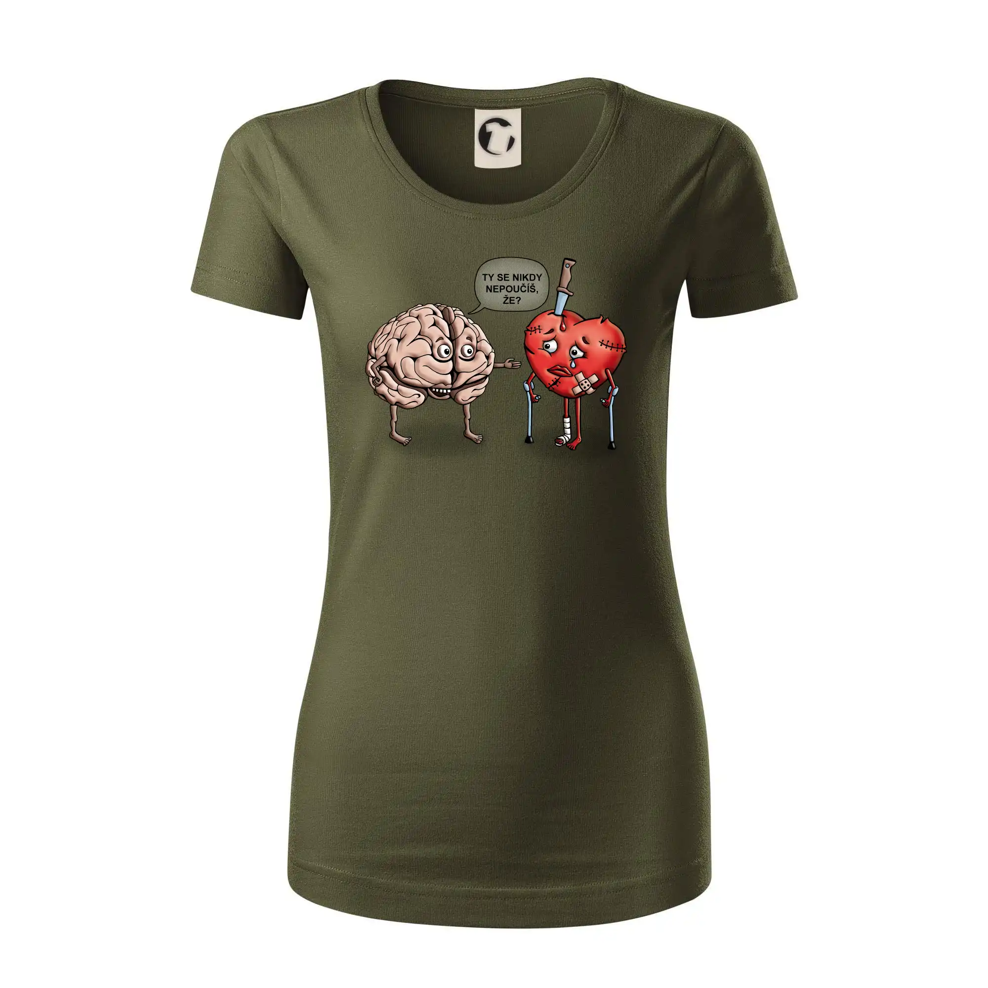 Mozek a srdce - poučení (Hana-creative)