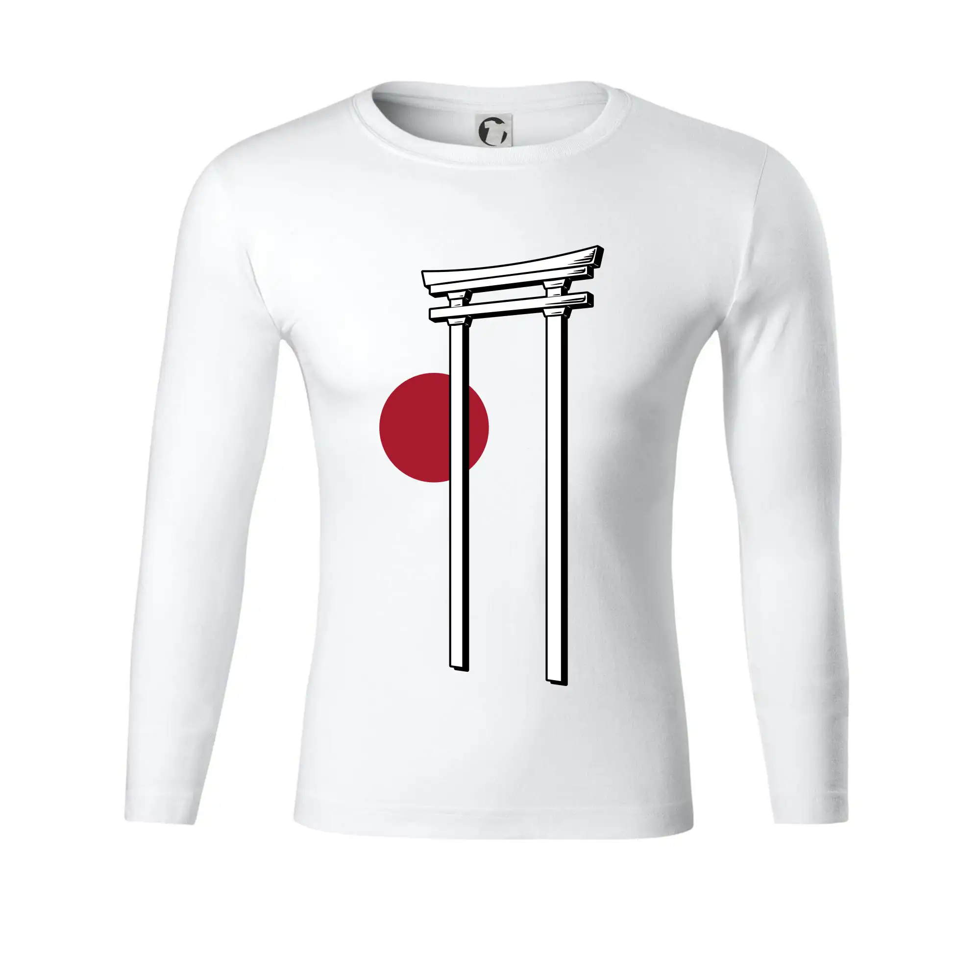 Tričká s japonskou tematikou - Japan culture - architektúra - Tričko Progress s dlhým rukávom