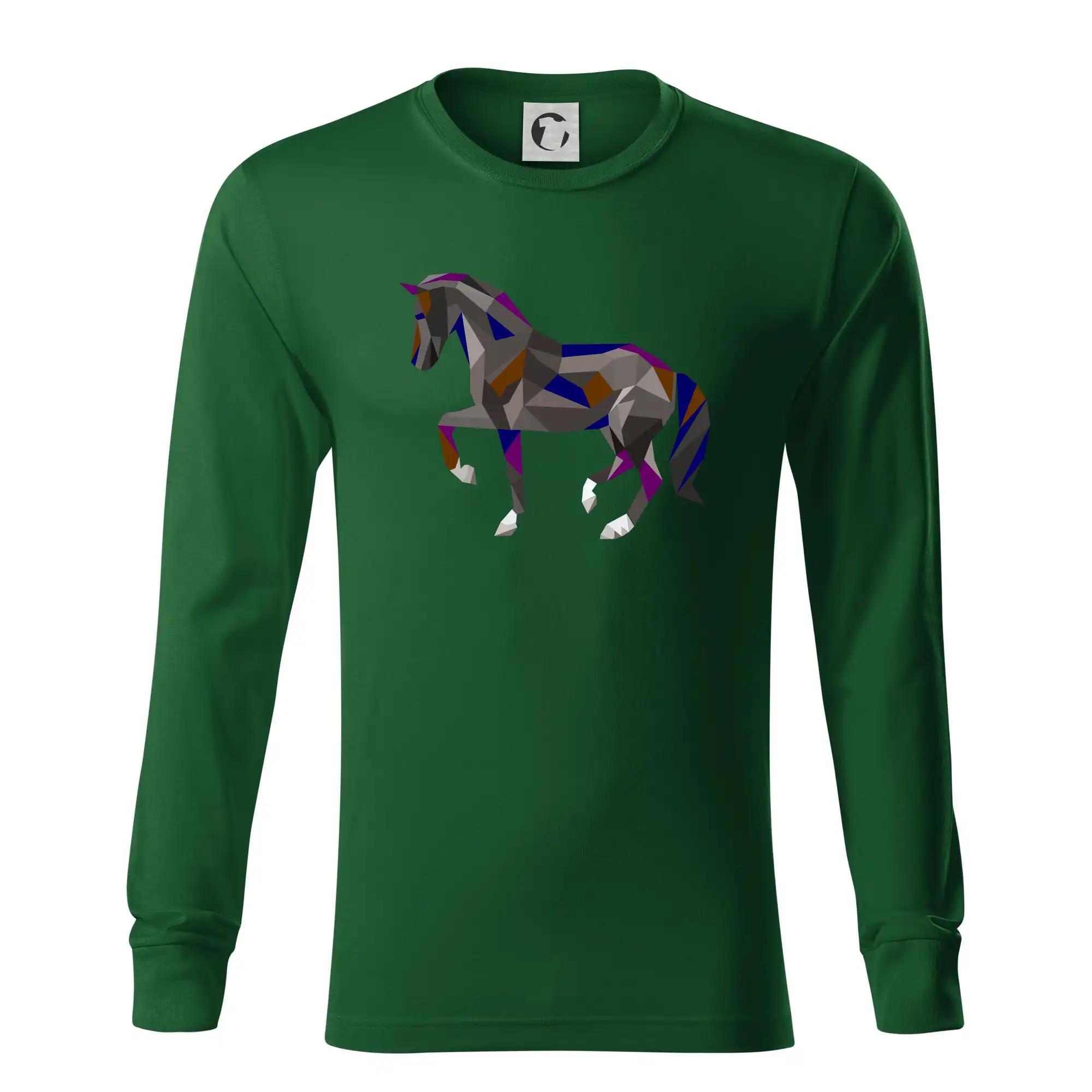 Kůň geometrie barevný