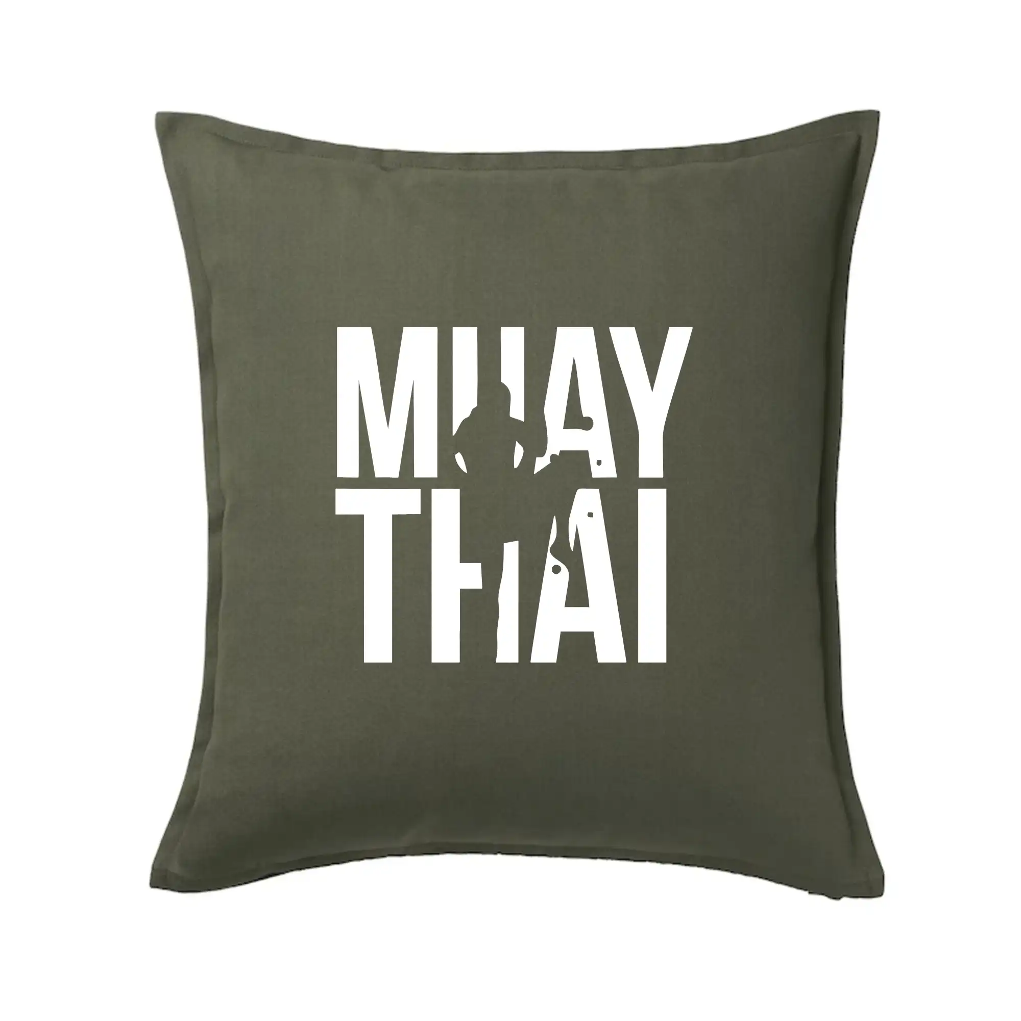 Tričká na box - Nápis Muay Thai - Vankúš 50x50