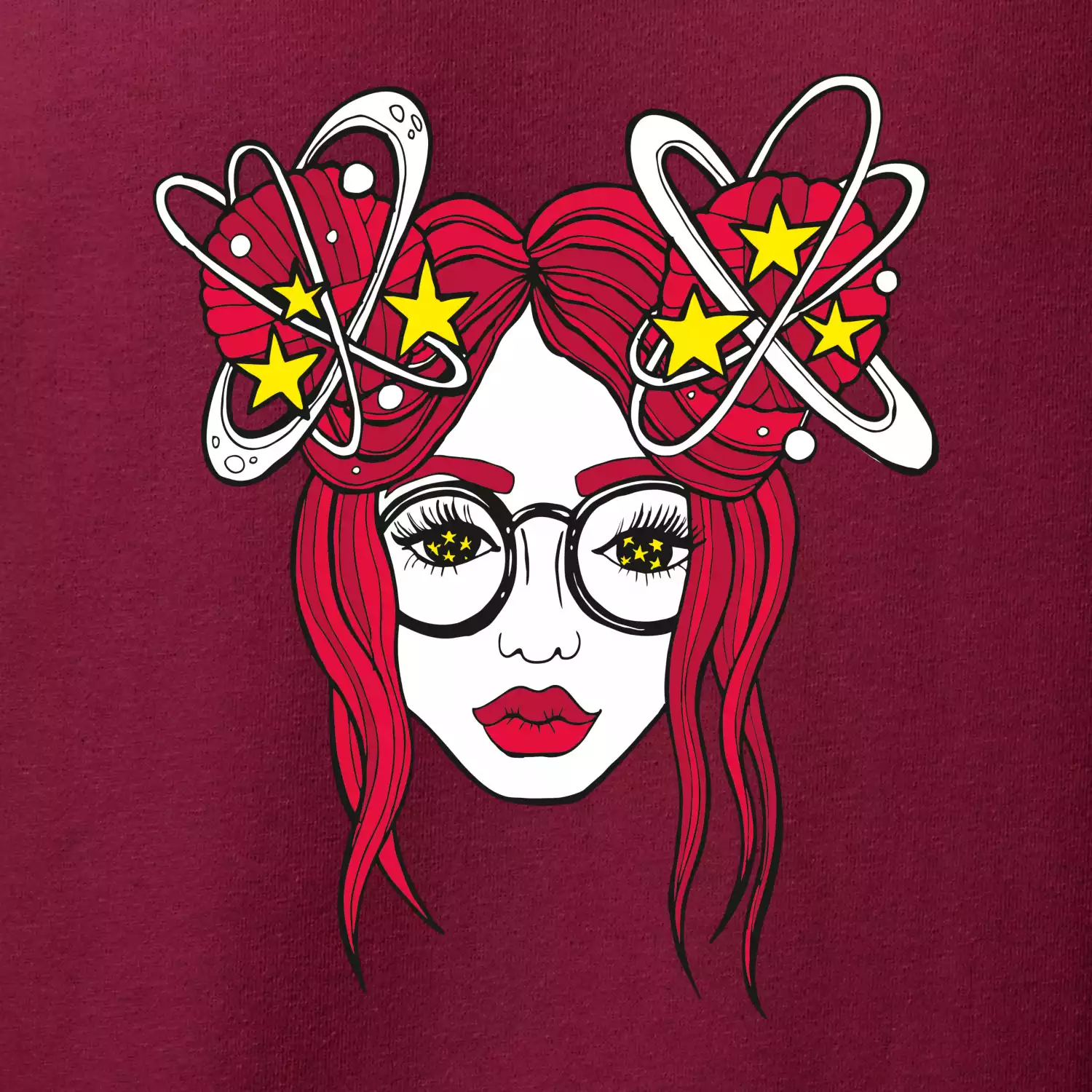 Magická červenovláska (Pecka design)