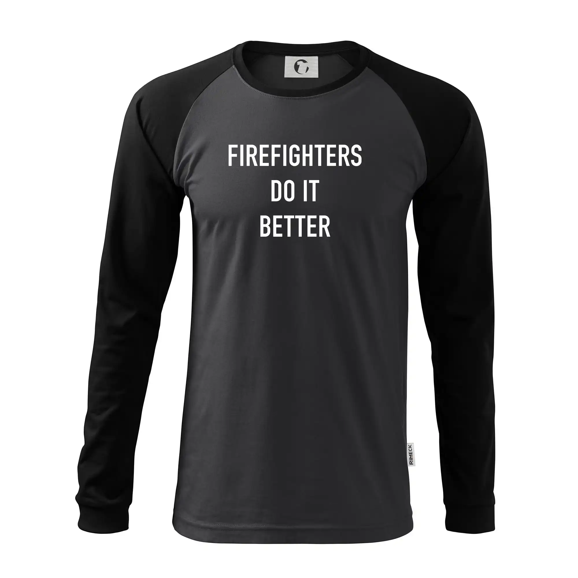 Originálne tričká pre hasičov - Firefighters Do It Better - Pánske tričko s dlhým rukávom LS130