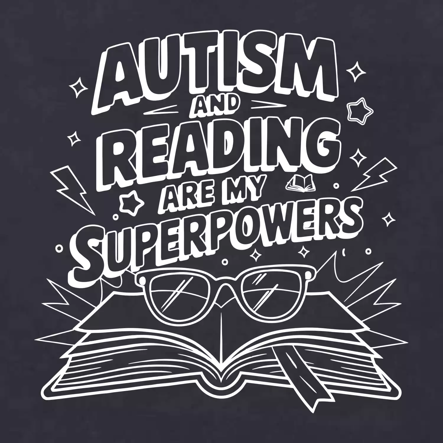 Autism is my superpower barevný